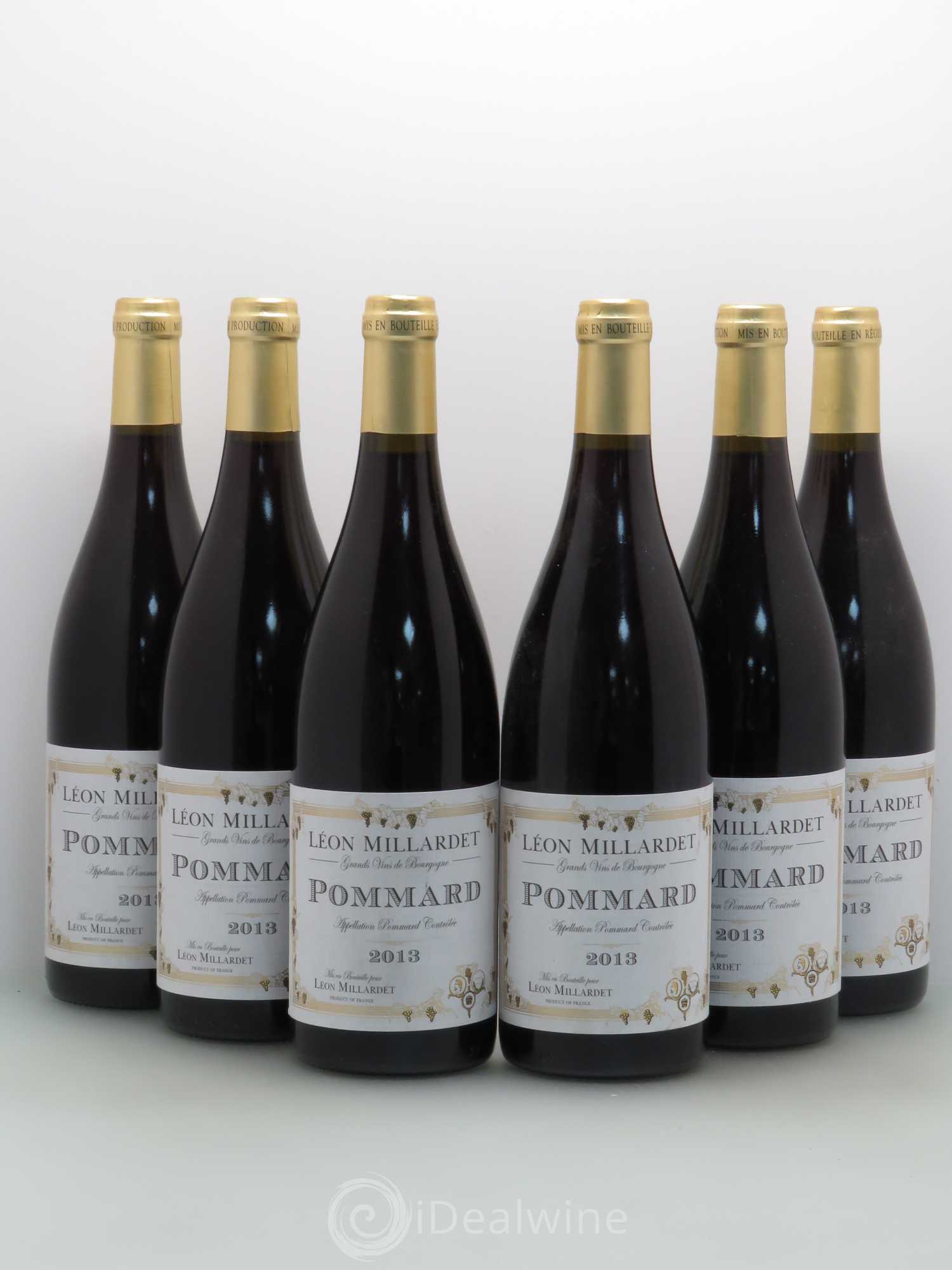 Pommard Leon Millardet (sans prix de réserve) 2013 - Posten von 6 Flaschen - 0