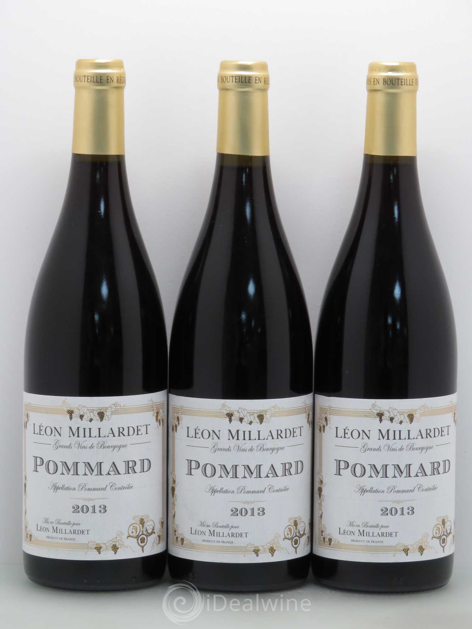 Pommard Leon Millardet 2013 - Posten von 3 Flaschen - 0