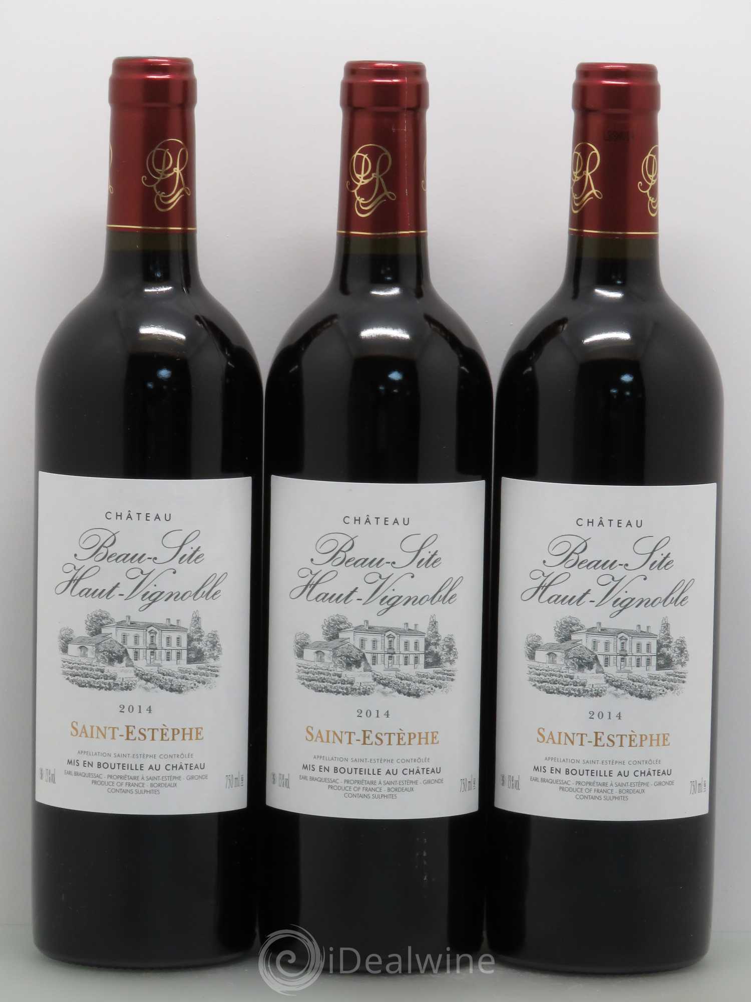 Château Beau Site Haut Vignoble Cru Bourgeois 2014 - Lot de 6 bouteilles - 2