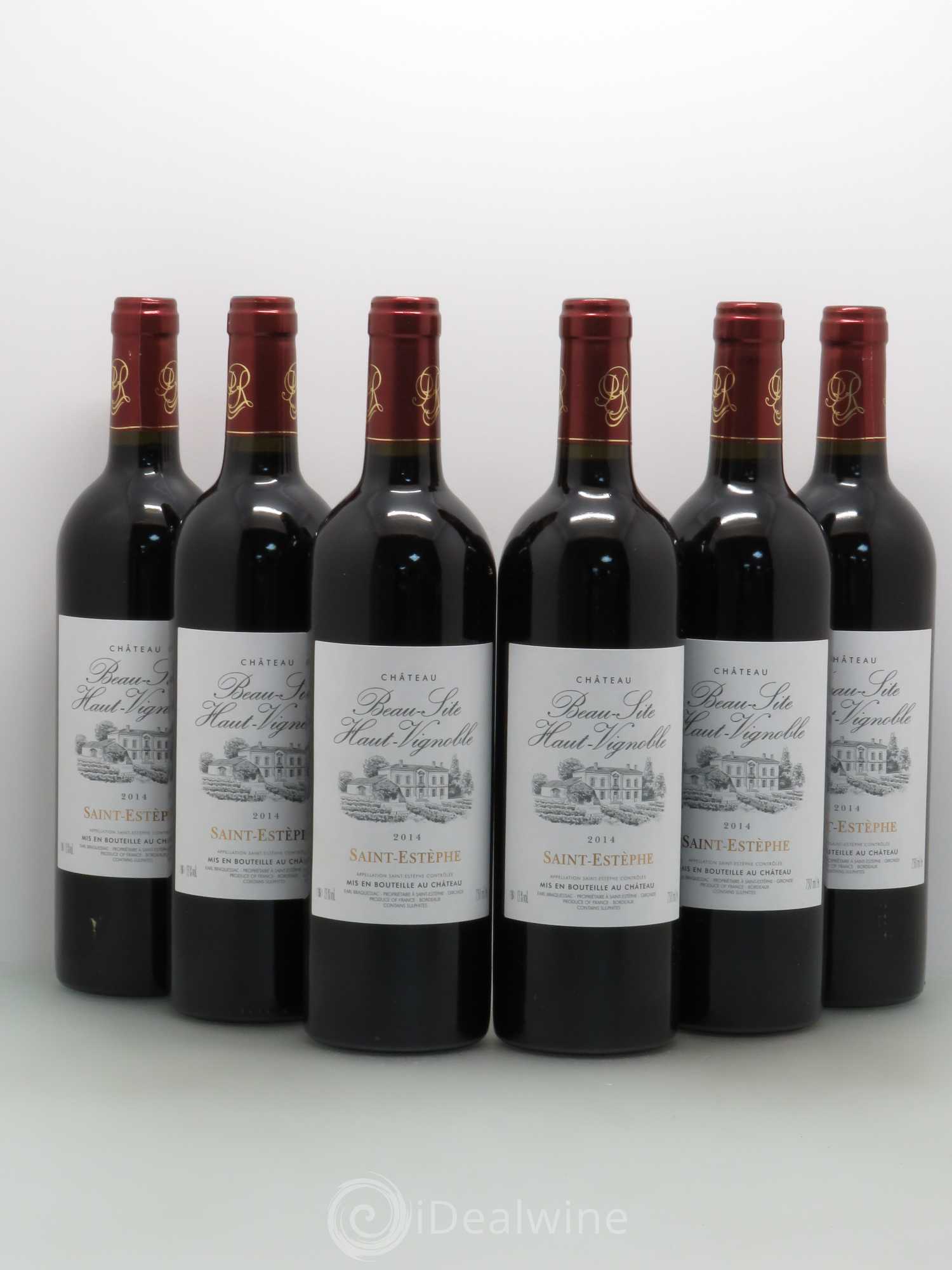 Château Beau Site Haut Vignoble Cru Bourgeois 2014 - Lot de 6 bouteilles - 0