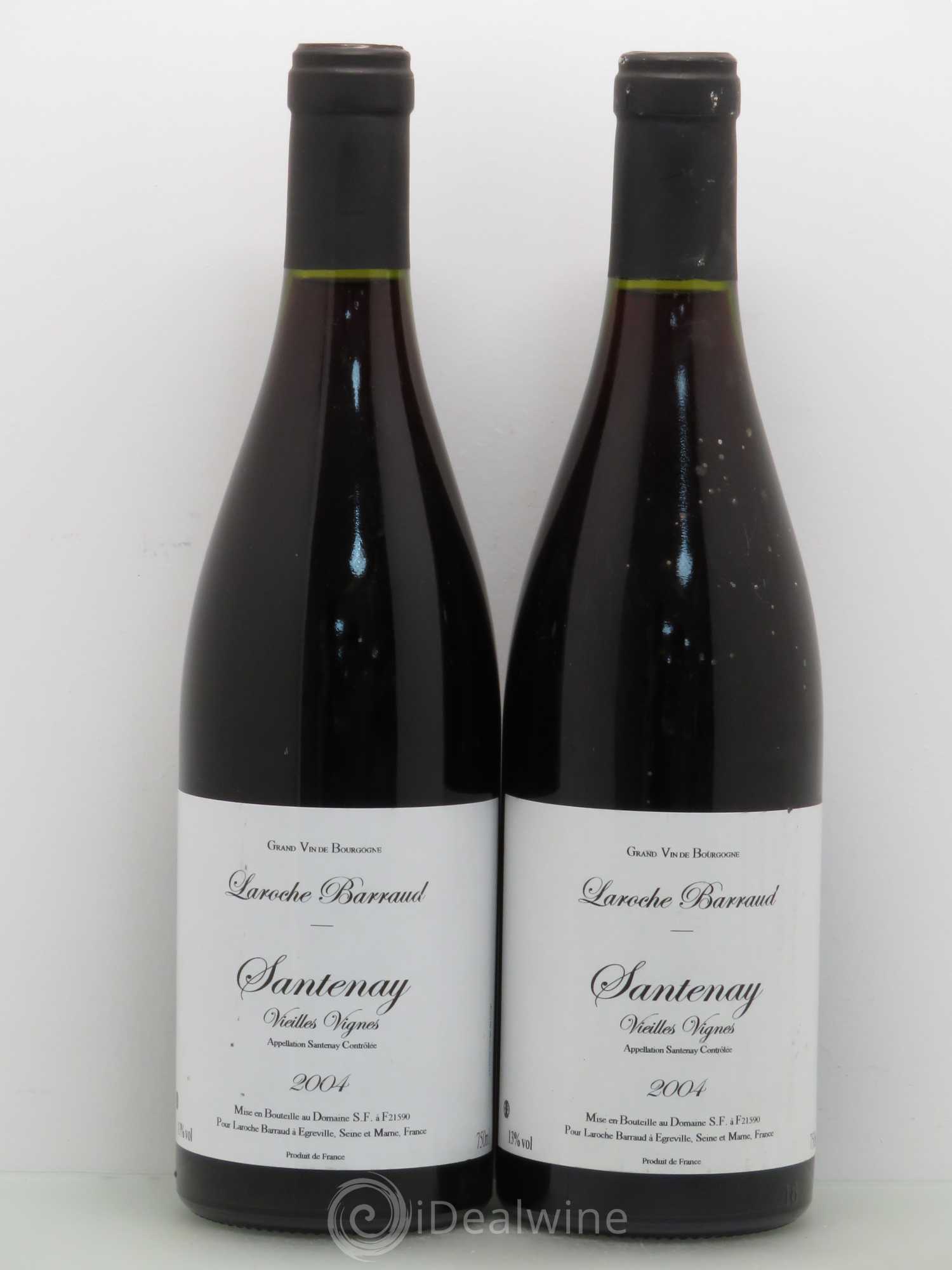 Santenay Vieilles Vignes Larroche Barraud 2004 - Posten von 2 Flaschen - 0