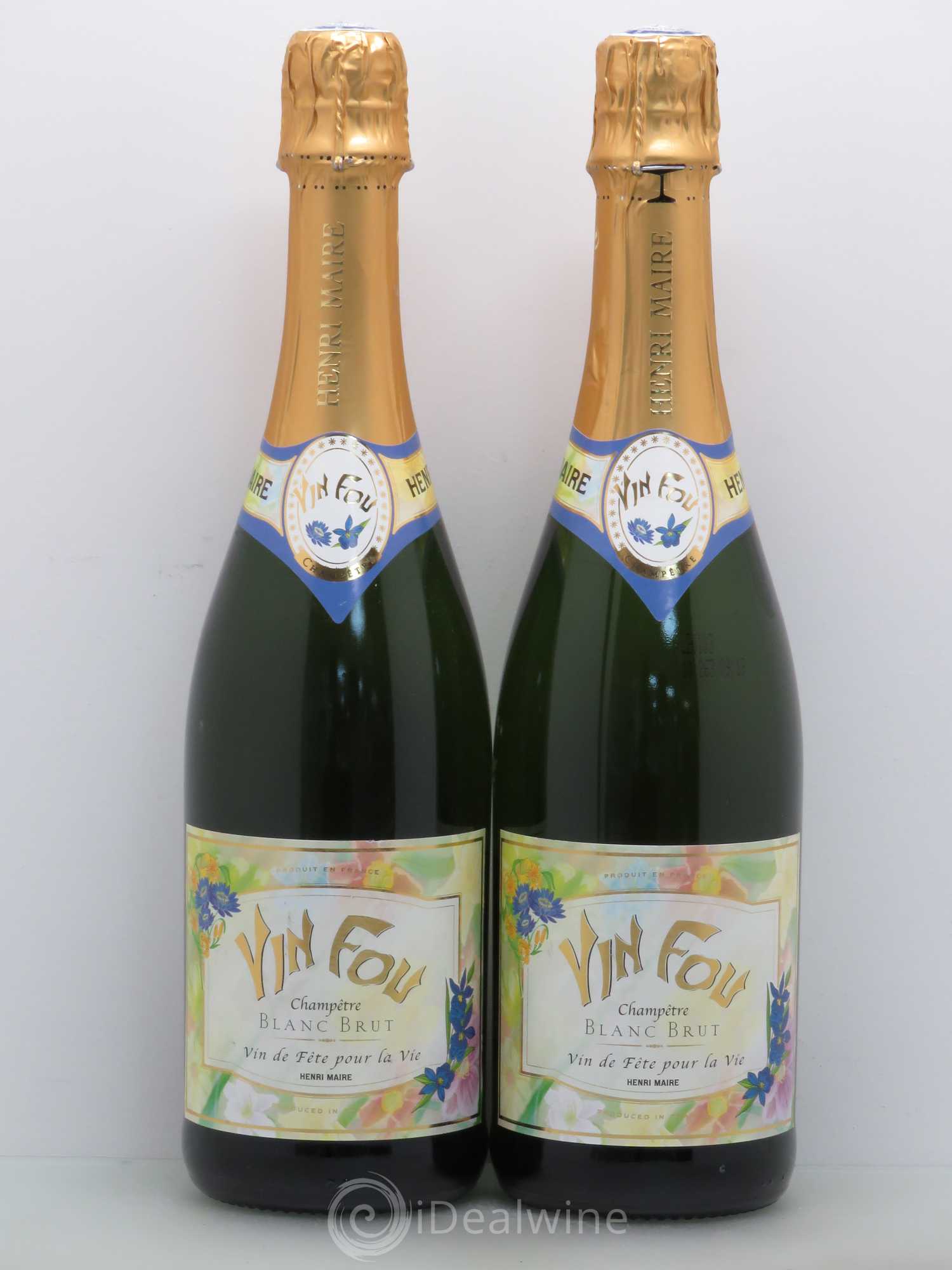 Divers Henri Maire Vin Fou Vin Fou Champêtre (sans prix de réserve) - Posten von 2 Flaschen - 0