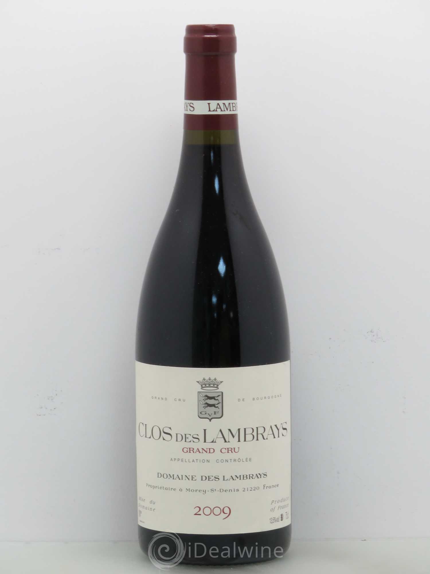 Clos des Lambrays Grand Cru Domaine des Lambrays 2009 - Lot de 1 bouteille - 0