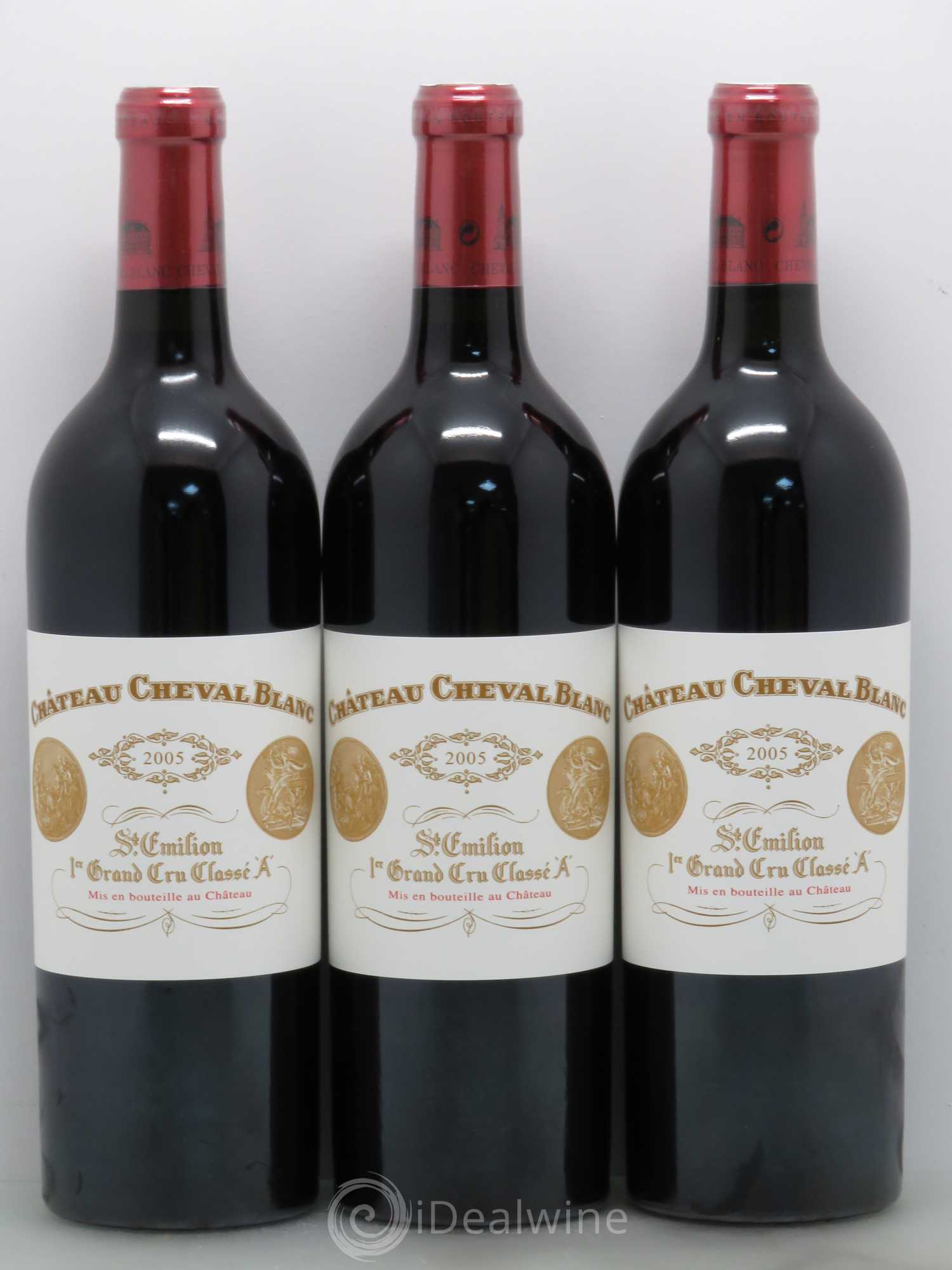 Château Cheval Blanc 1er Grand Cru Classé A 2005 - Lot de 12 bouteilles - 2