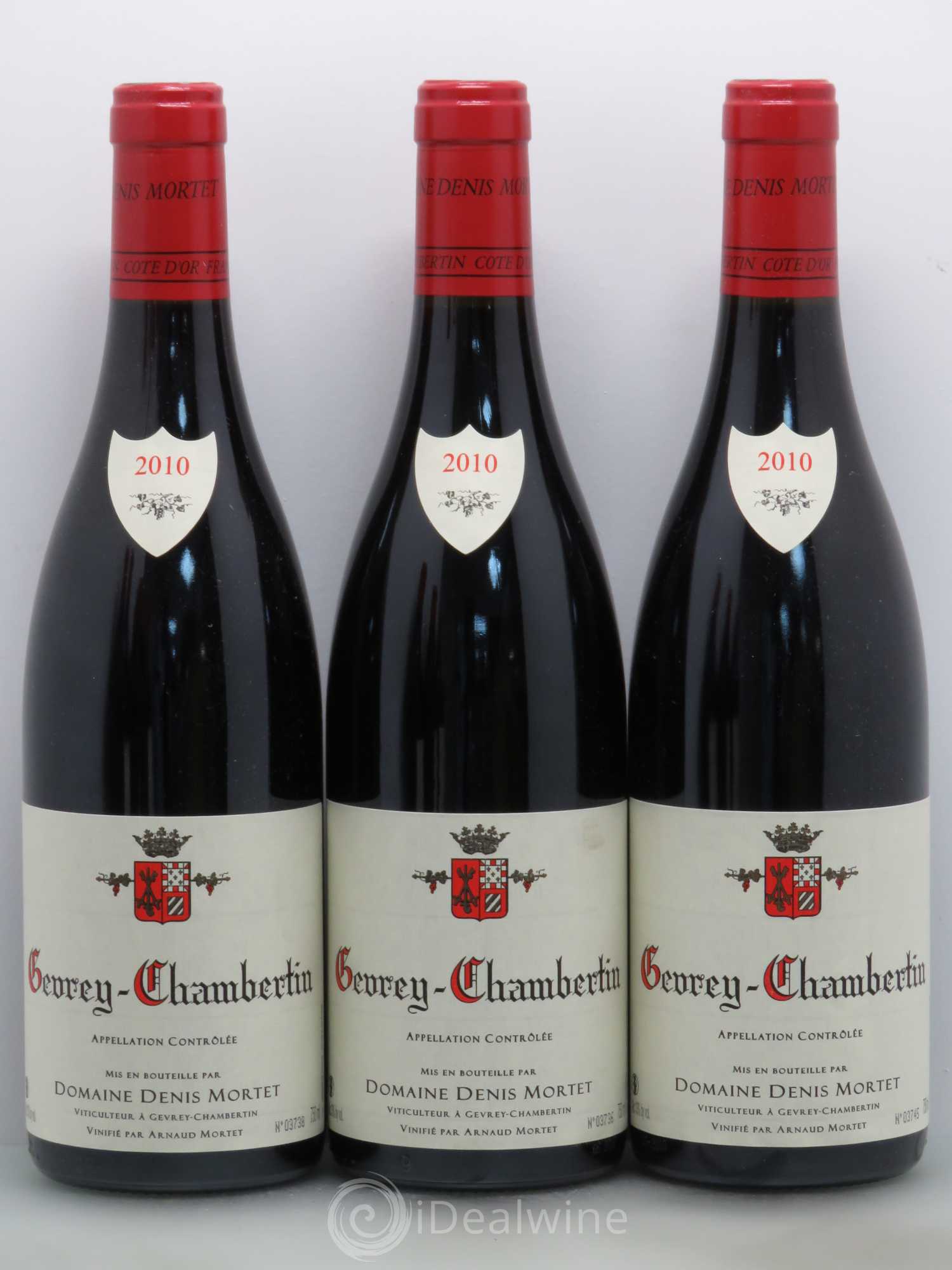 Gevrey-Chambertin Denis Mortet (Domaine) 2010 - Lot de 6 bouteilles - 1