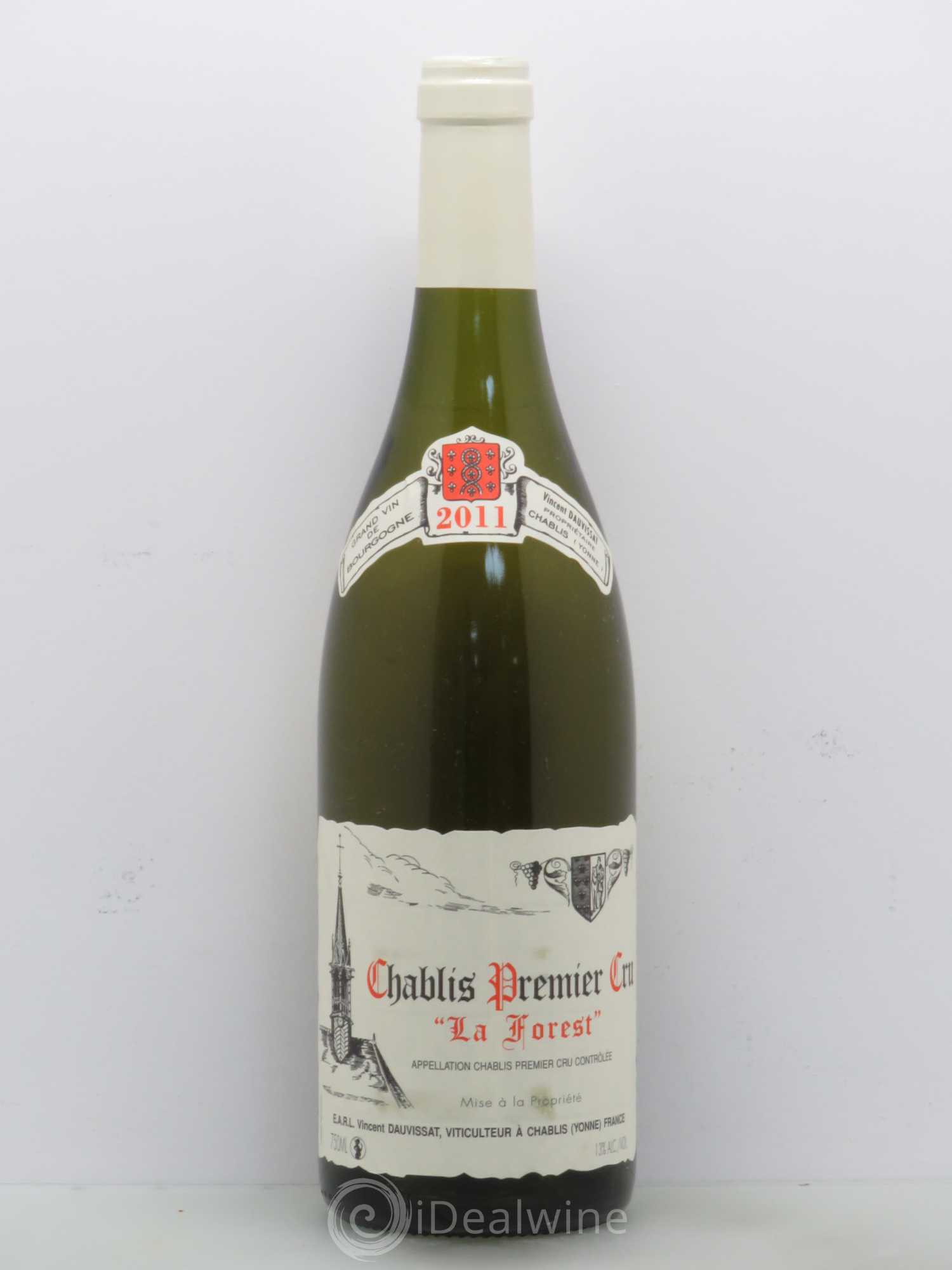 Chablis 1er Cru La Forest Vincent Dauvissat (Domaine) 2011 - Lot de 1 bouteille - 0