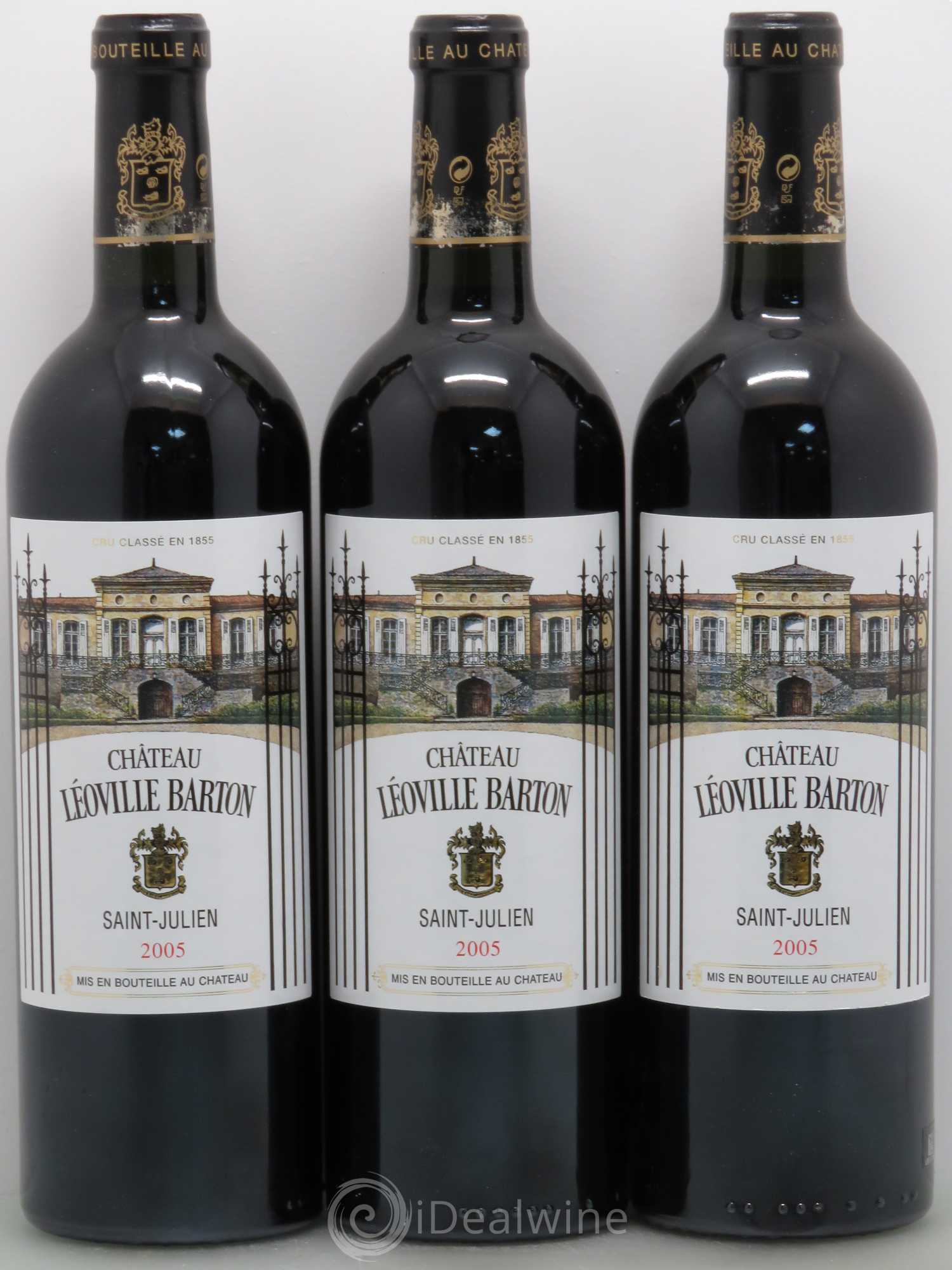 Château Léoville Barton 2ème Grand Cru Classé 2005 - Lot de 12 bouteilles - 4