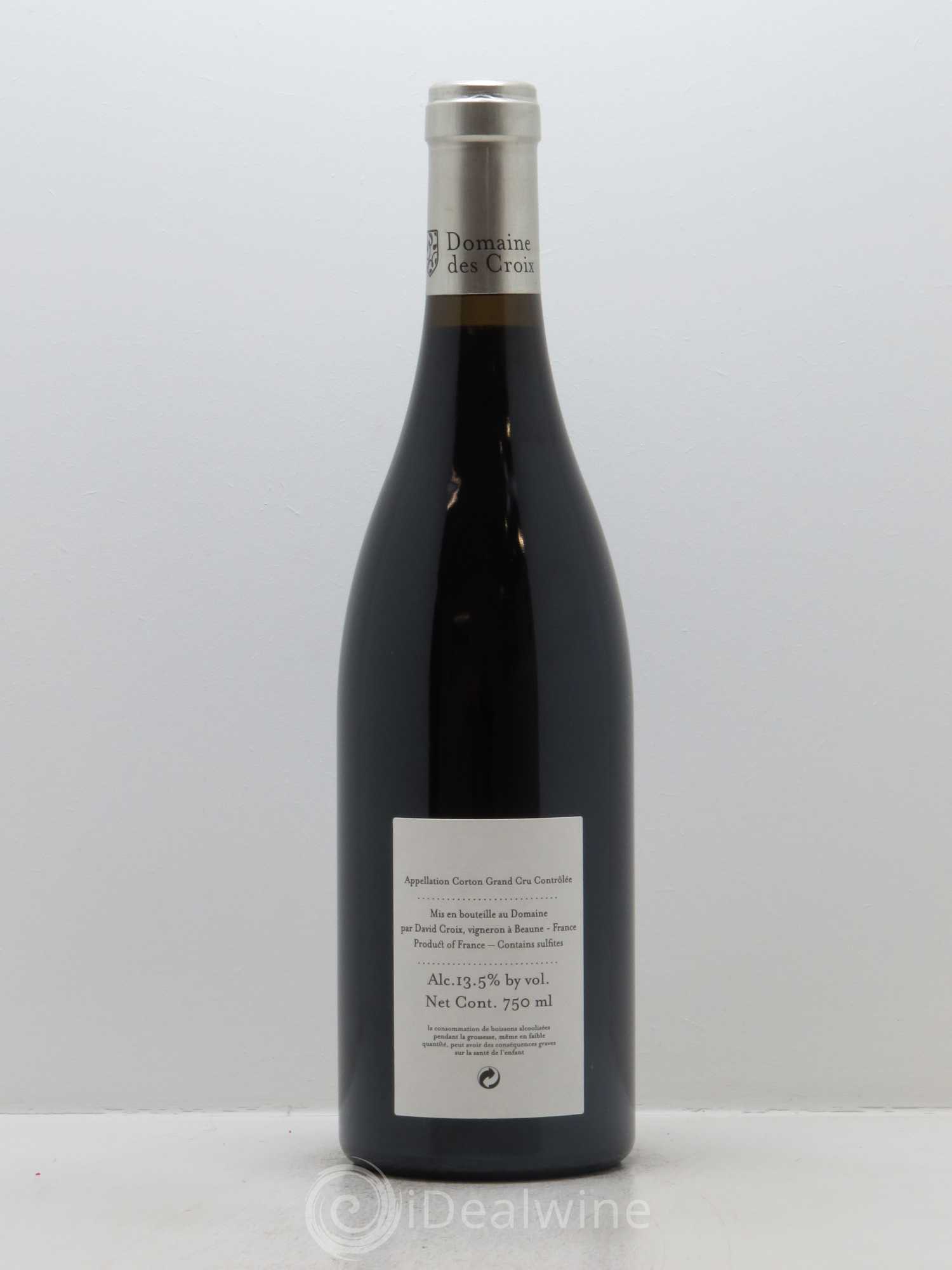 Corton Grand Cru Les Grèves Croix (Domaine des) 2015 - Lot de 1 bouteille - 1