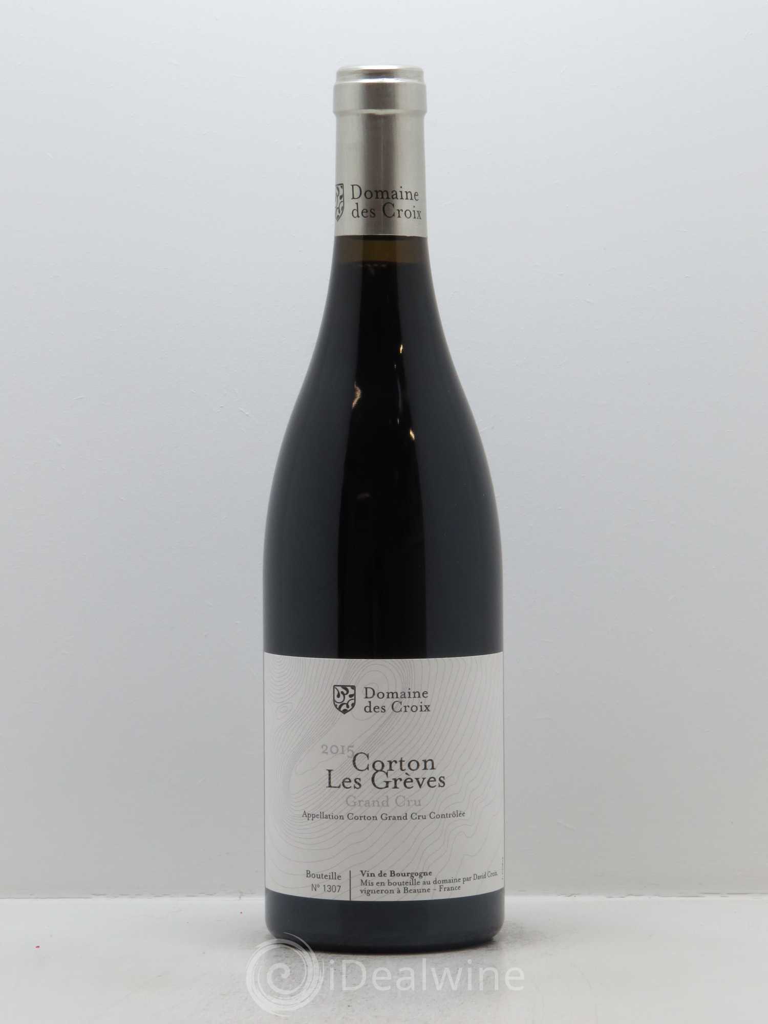 Corton Grand Cru Les Grèves Croix (Domaine des) 2015 - Lot de 1 bouteille - 0