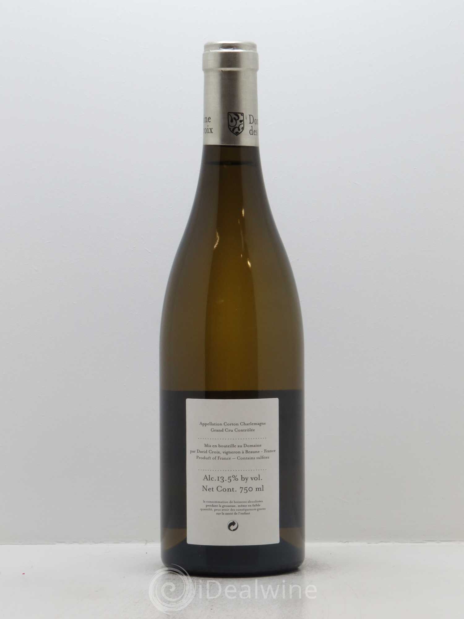 Corton-Charlemagne Grand Cru Croix (Domaine des) 2015 - Lot de 1 bouteille - 1