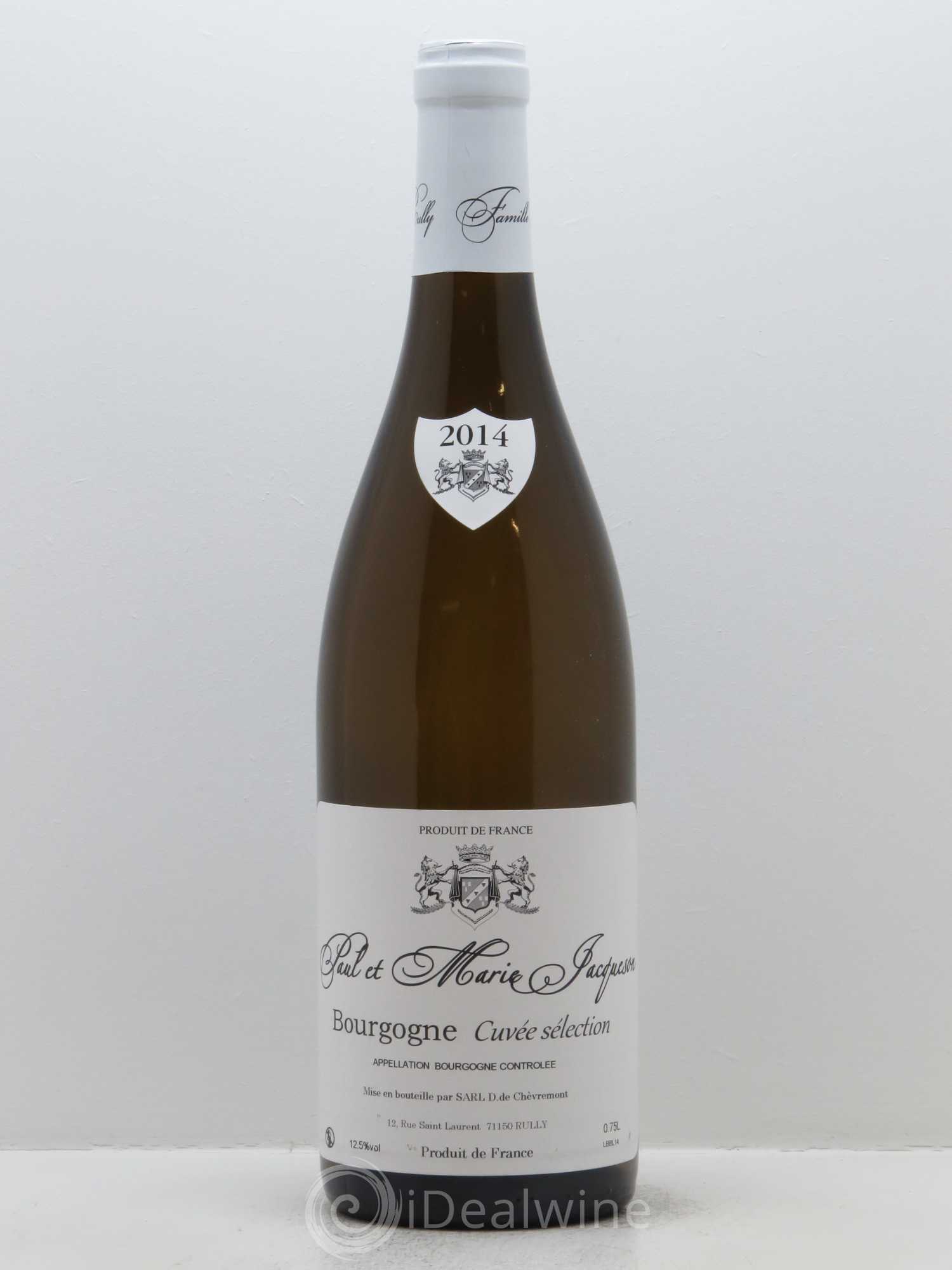 Bourgogne Sélection Paul & Marie Jacqueson 2014 - Lot de 1 bouteille - 0
