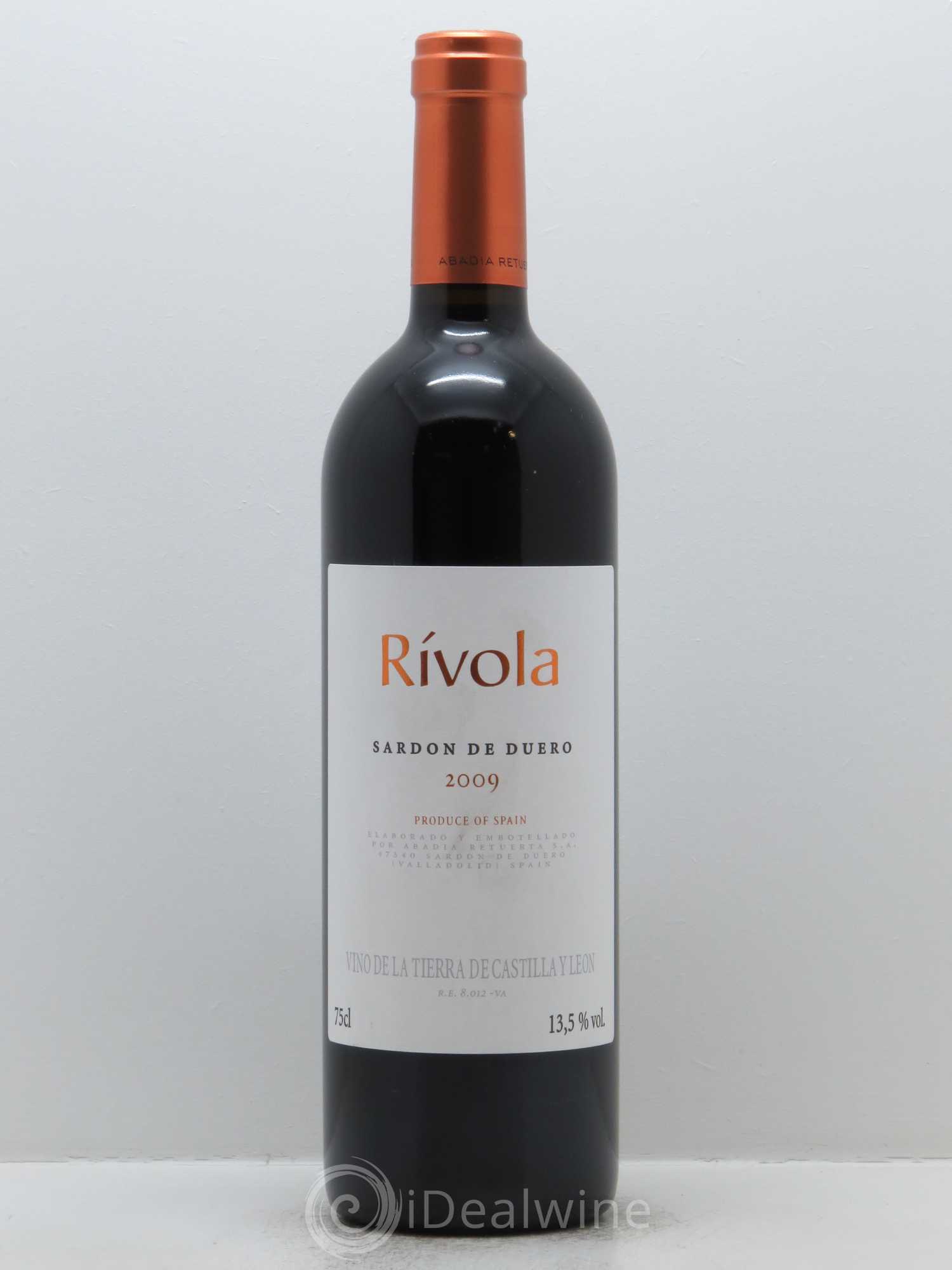 Vino de la Terra de Castilla y Leon Rivola Abadia Retuerta 2009 - Lot de 1 bouteille - 0