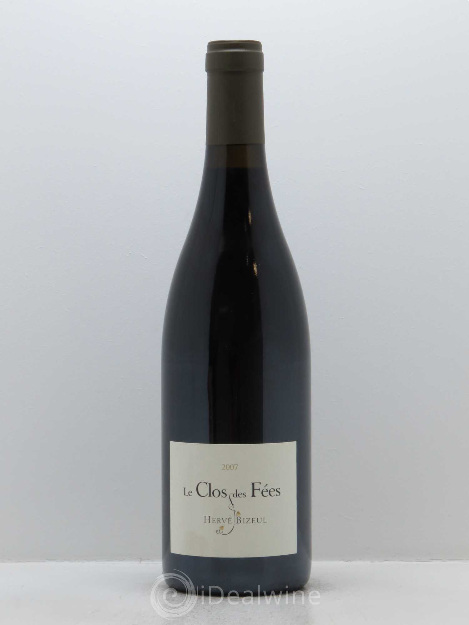 Côtes du Roussillon Villages Clos des Fées Hervé Bizeul 2007 - Lot de 1 bouteille - 0