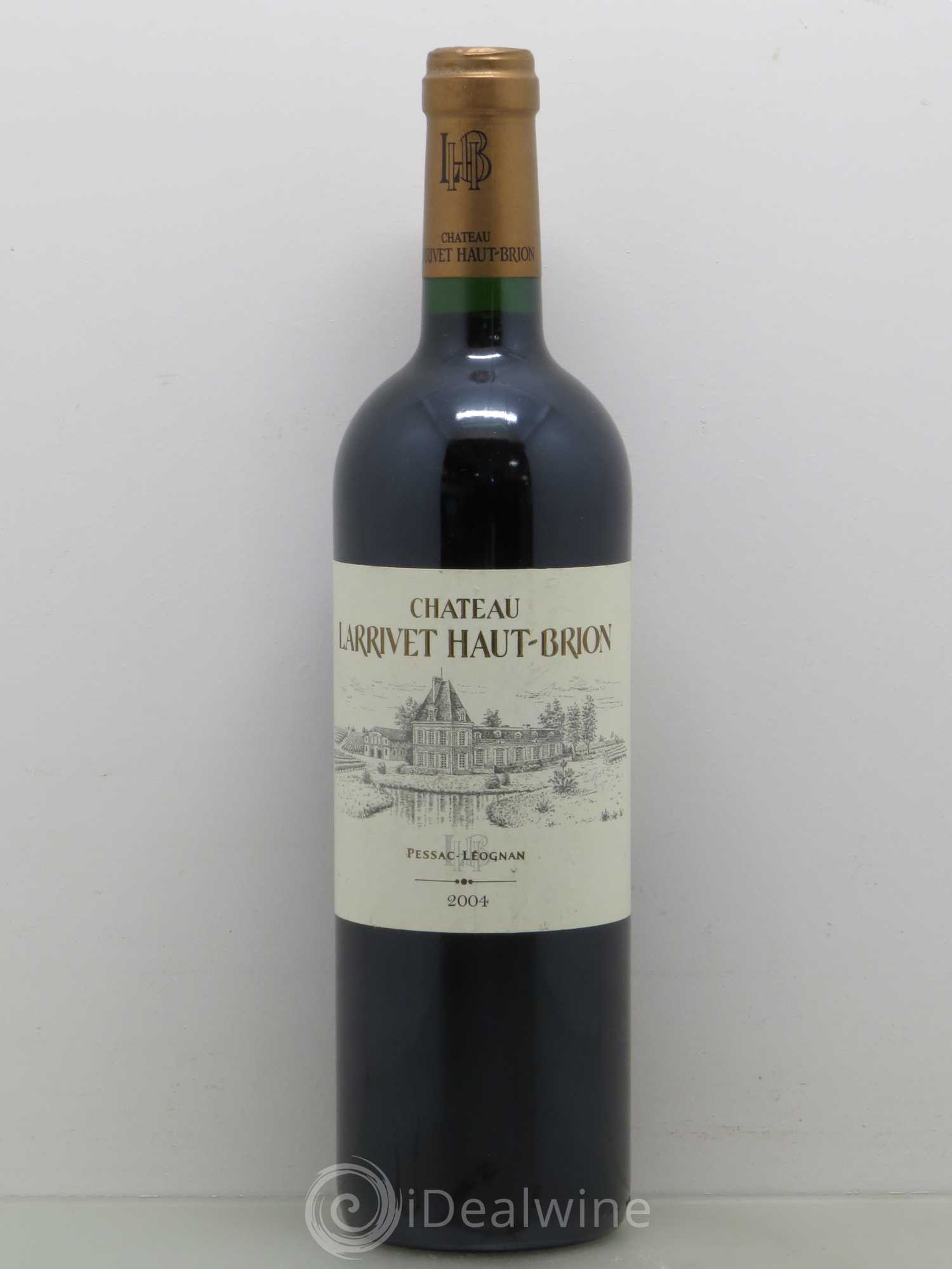 Château Larrivet Haut-Brion 2004 - Lot de 1 bouteille - 0