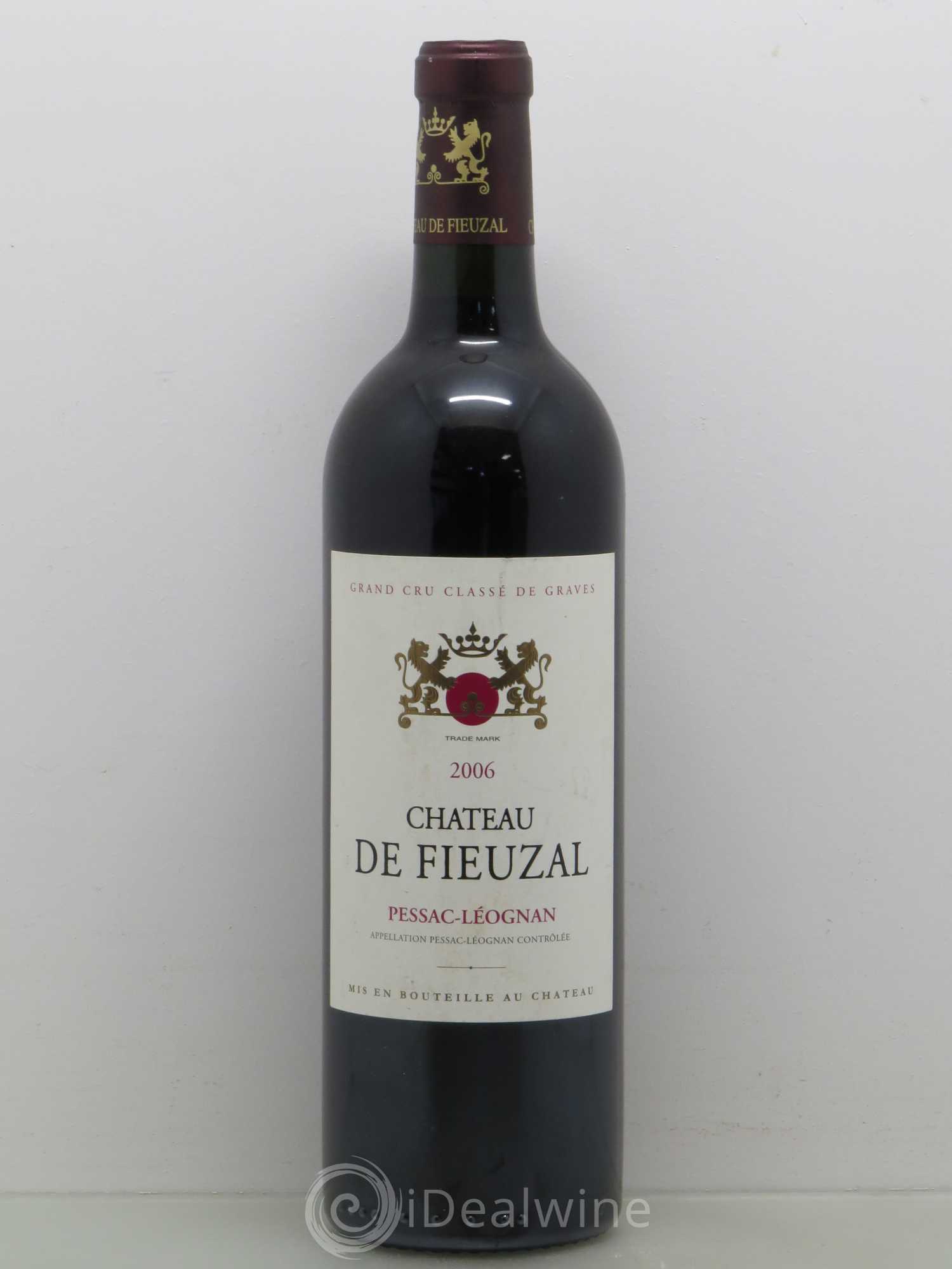 Château de Fieuzal Cru Classé de Graves 2006 - Lot de 1 bouteille - 0