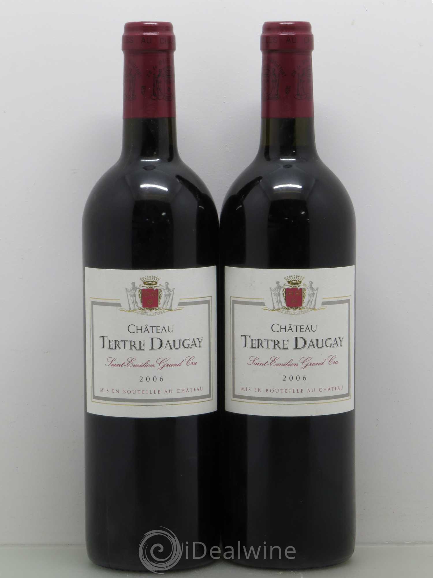 Château Tertre Daugay Grand Cru Classé 2006 - Lot de 2 bouteilles - 0