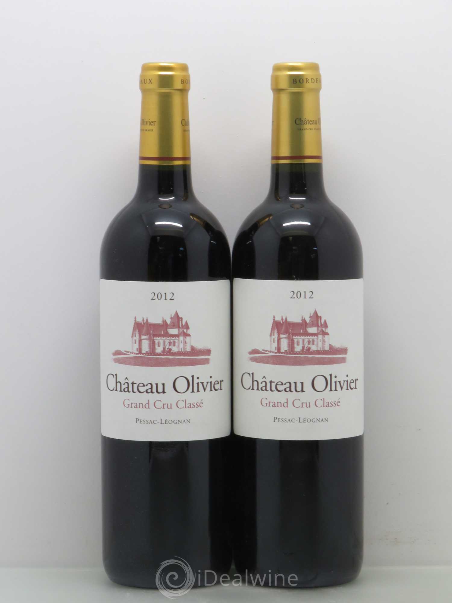 Château Olivier Cru Classé de Graves 2012 - Lot de 2 bouteilles - 0