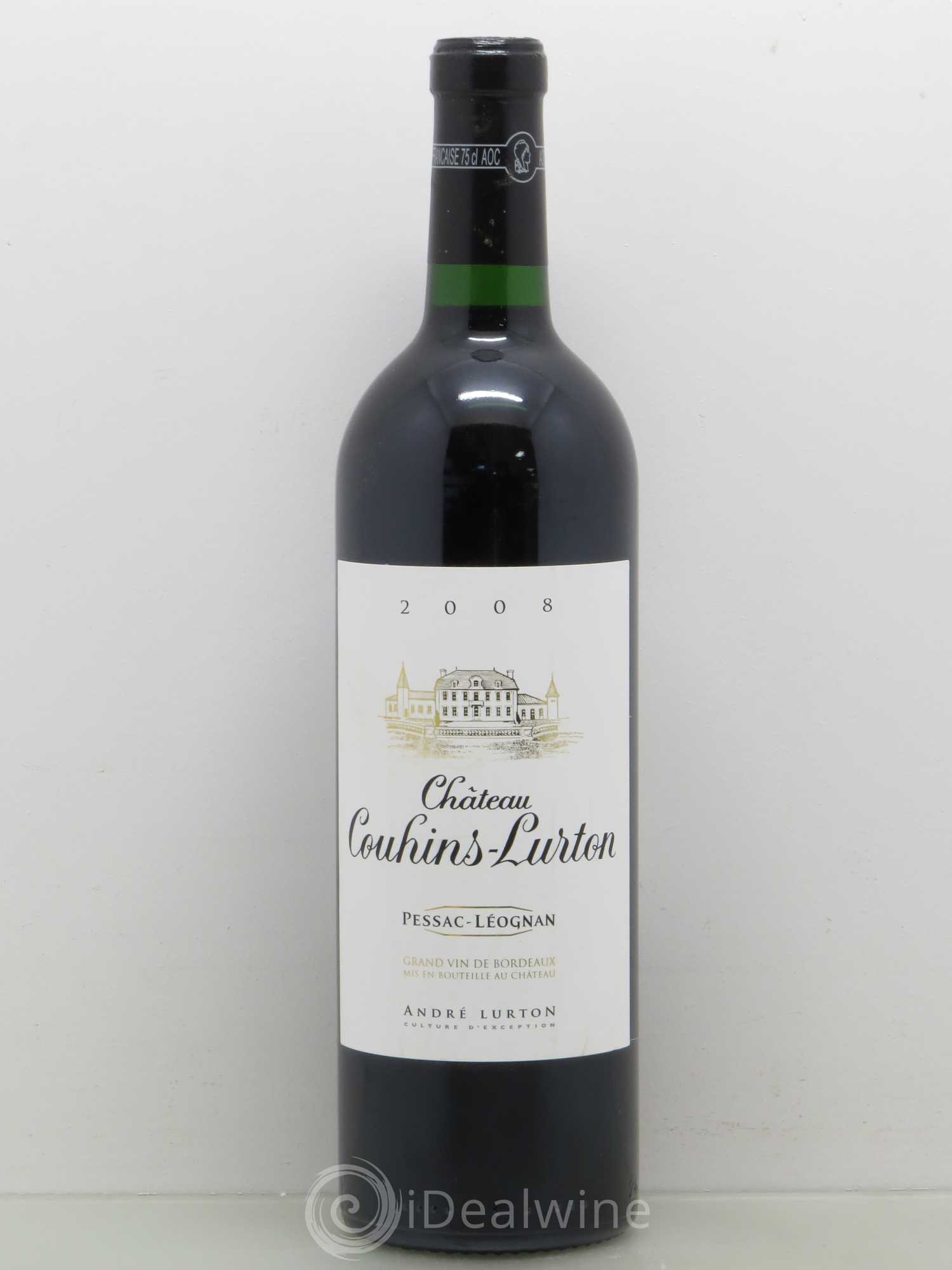 Pessac-Léognan Château Couhins-Lurton 2008 - Posten von 1 Flasche - 0