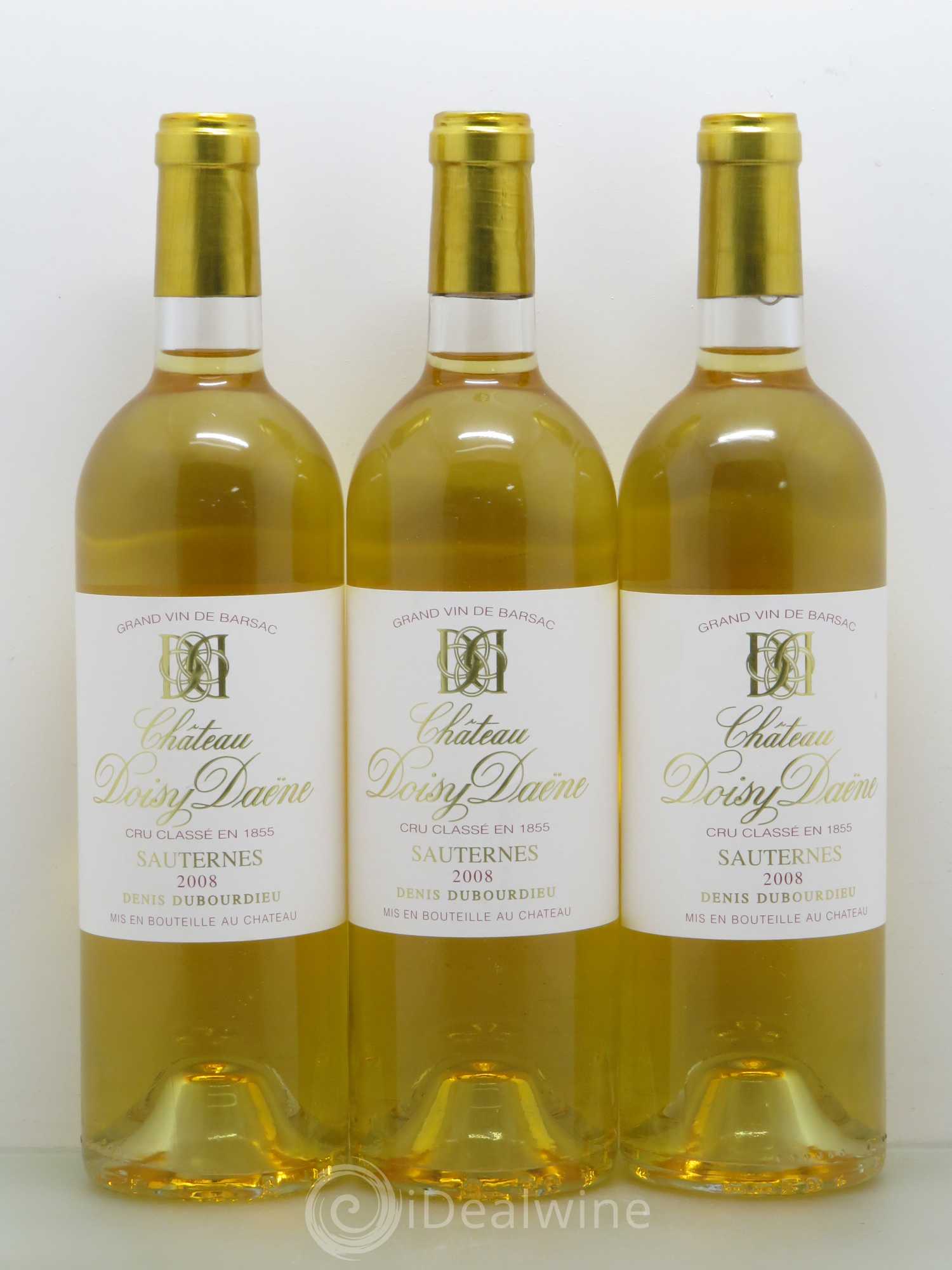 Château Doisy Daëne 2ème Grand Cru Classé 2008 - Lotto di 3 bottiglie - 0