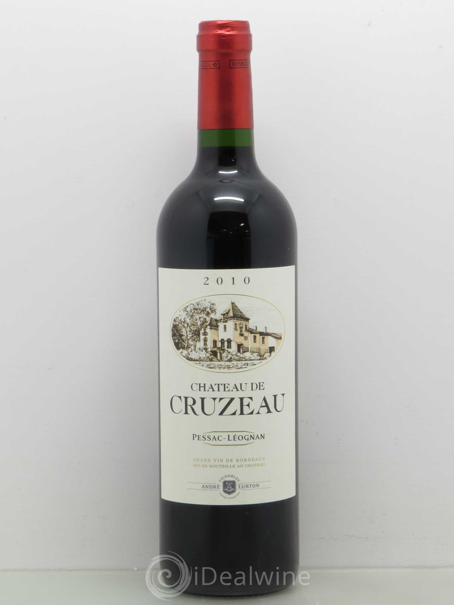 Château de Cruzeau 2010 - Lot de 1 bouteille - 0