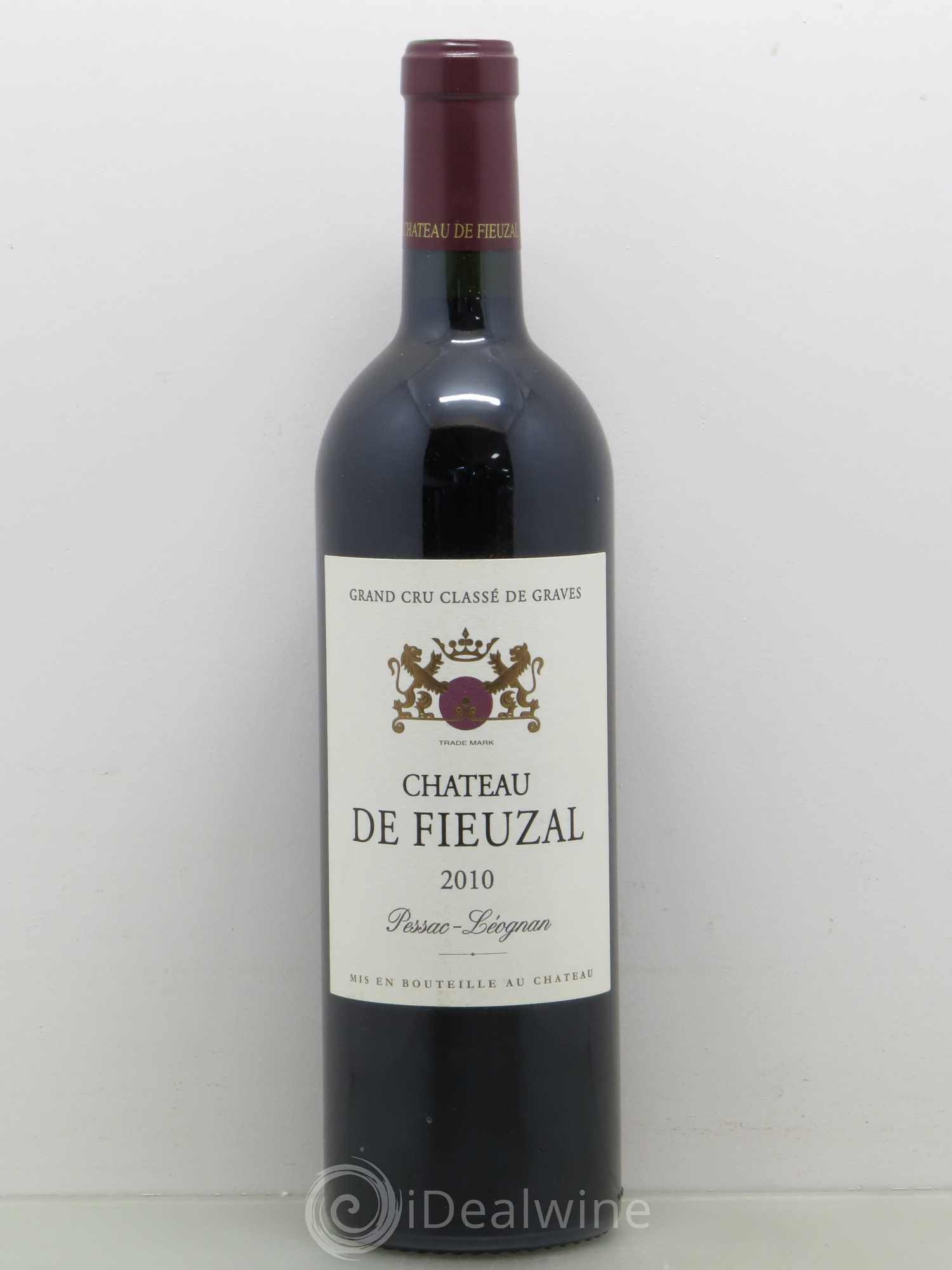 Château de Fieuzal Cru Classé de Graves 2010 - Lot de 1 bouteille - 0