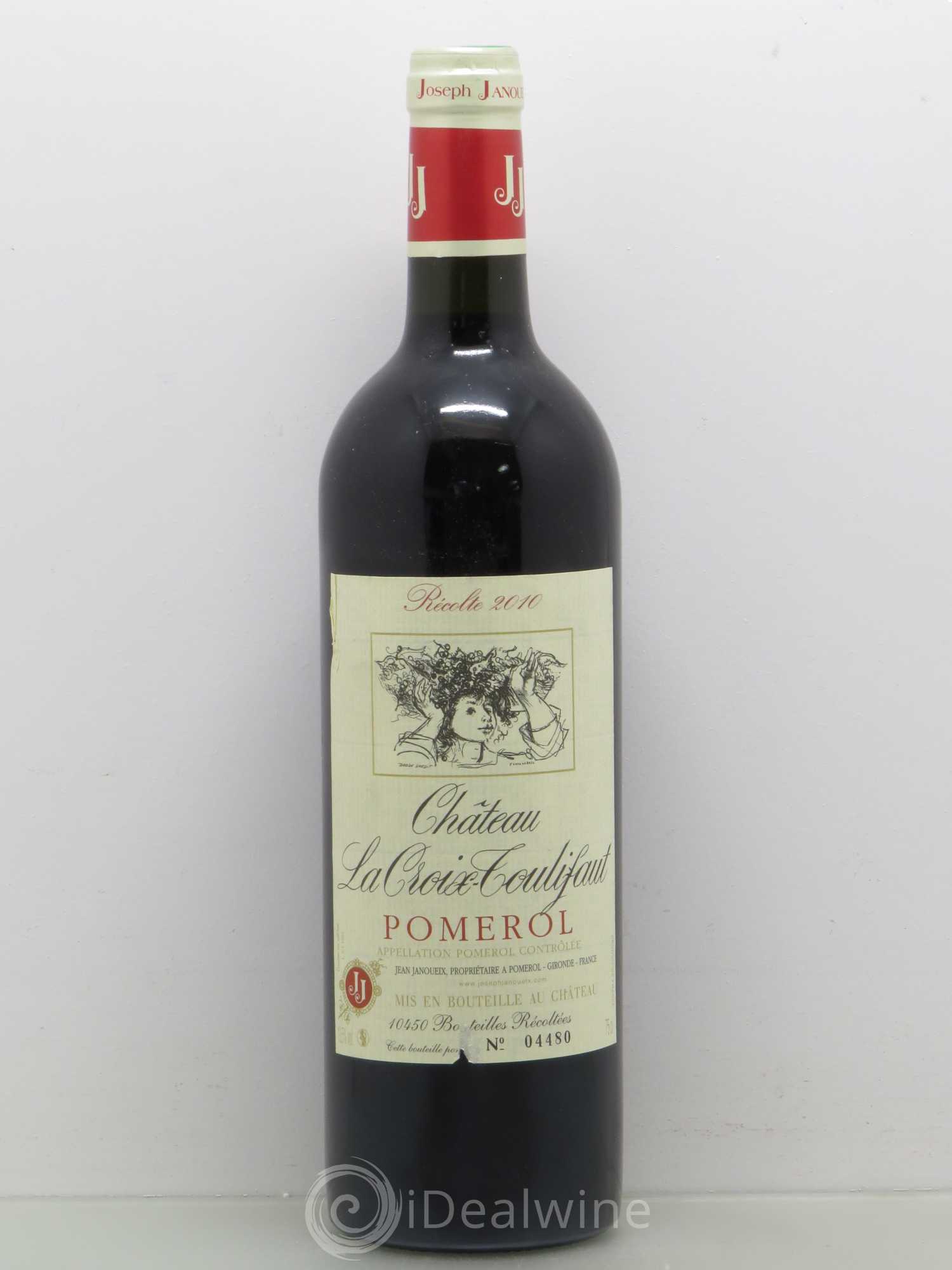 Château la Croix Toulifaut 2010 - Lot de 1 bouteille - 0