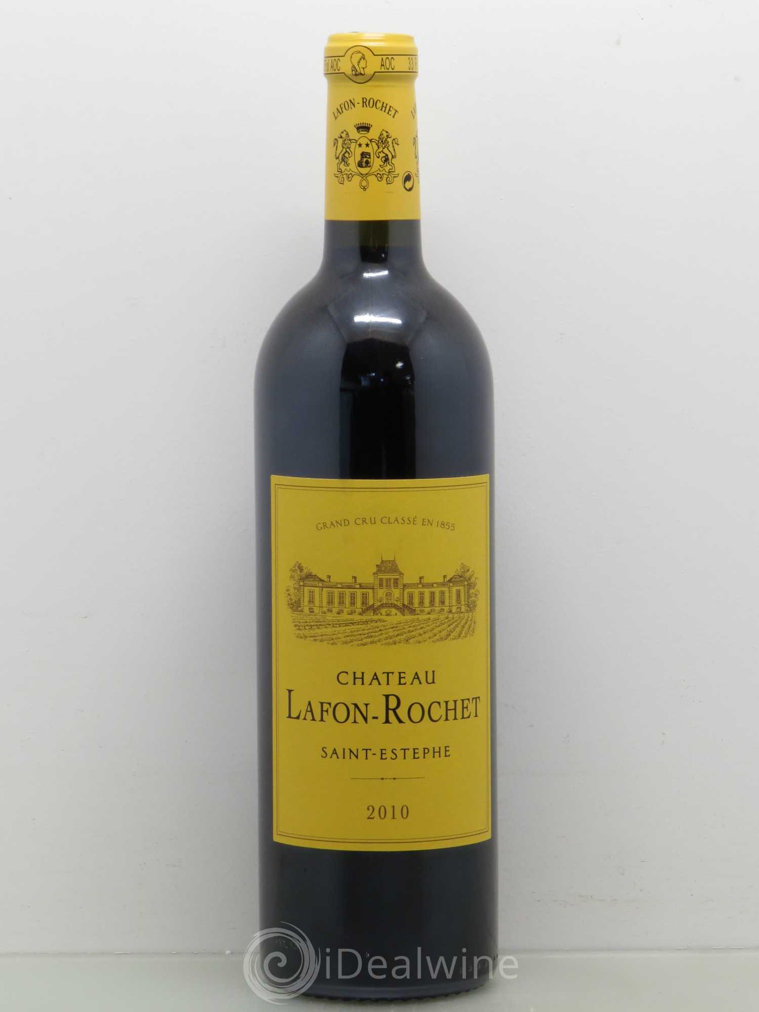 Château Lafon Rochet 4ème Grand Cru Classé 2010 - Lot de 1 bouteille - 0