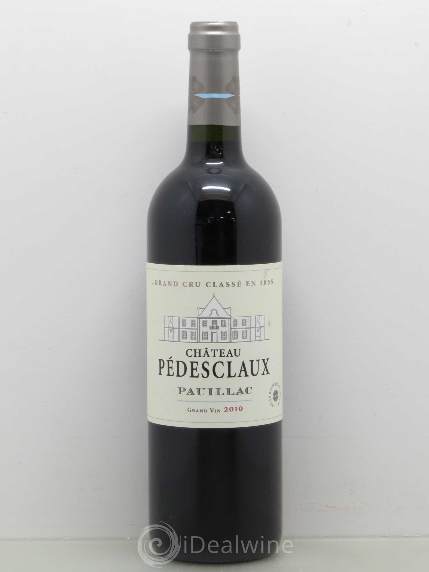 Château Pedesclaux 5ème Grand Cru Classé 2010 - Lot de 1 bouteille - 0
