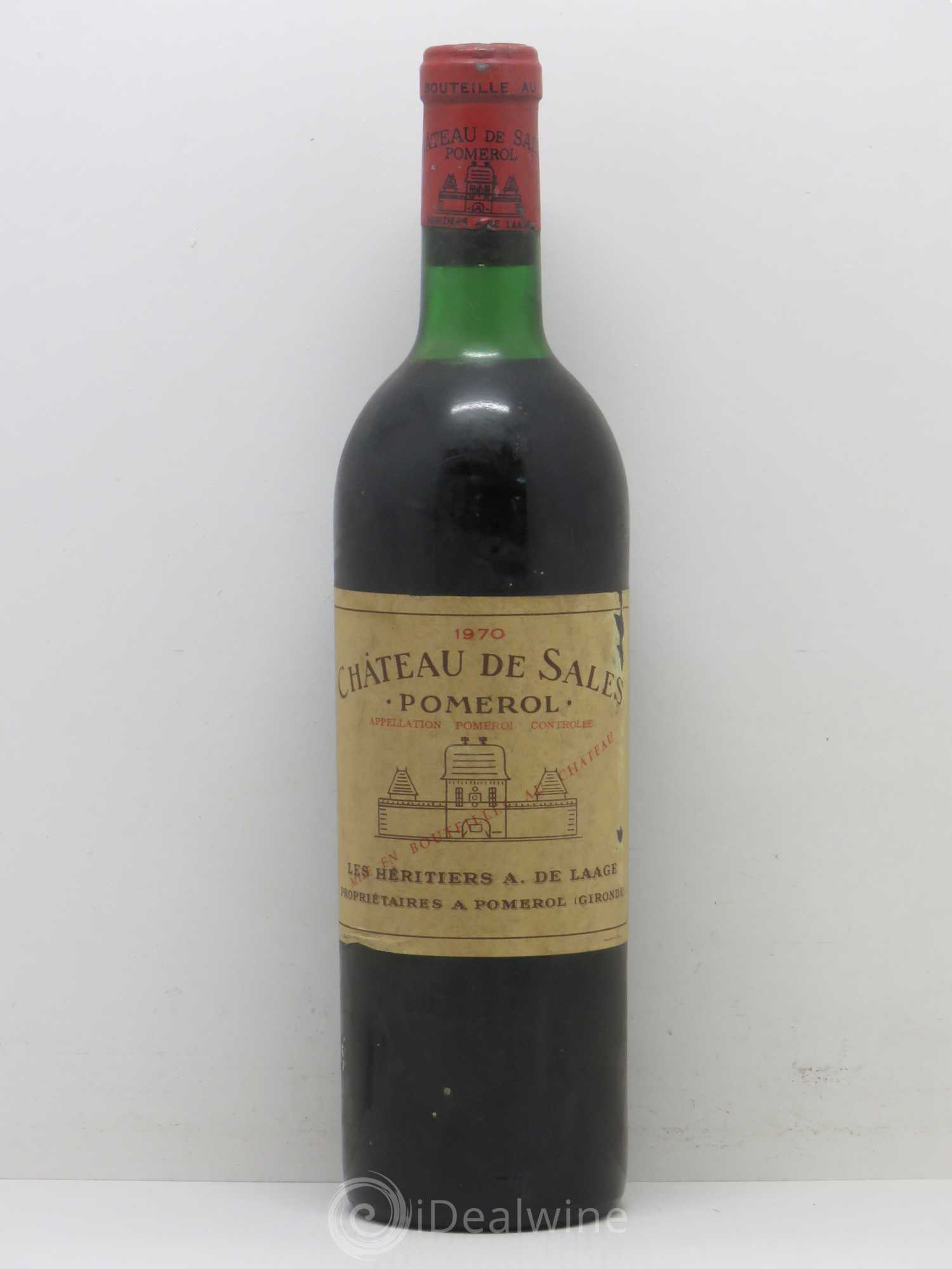 Château de Sales 1970 - Lot de 1 bouteille - 0