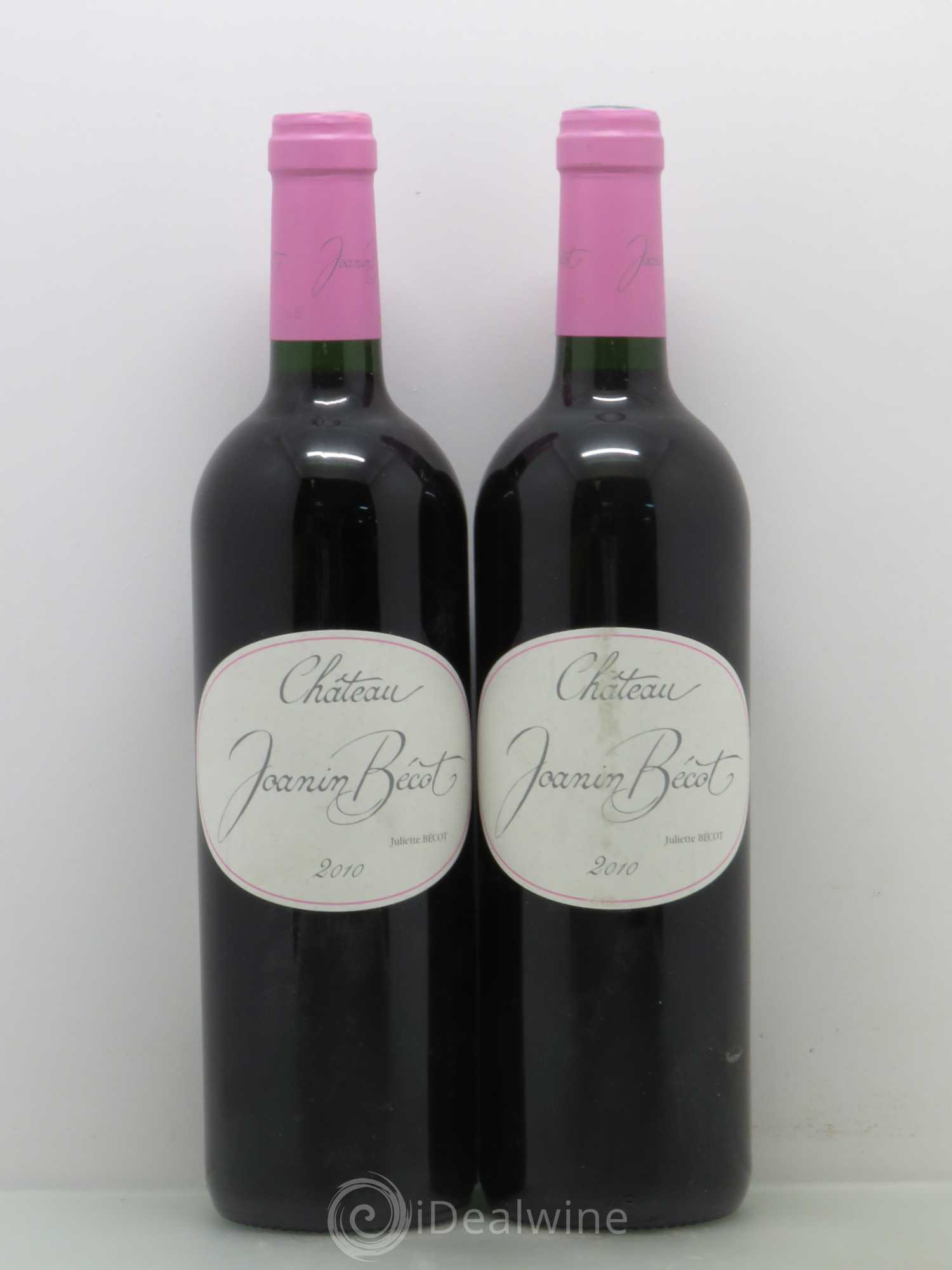 Château Joanin Bécot 2010 - Lot de 2 bouteilles - 0