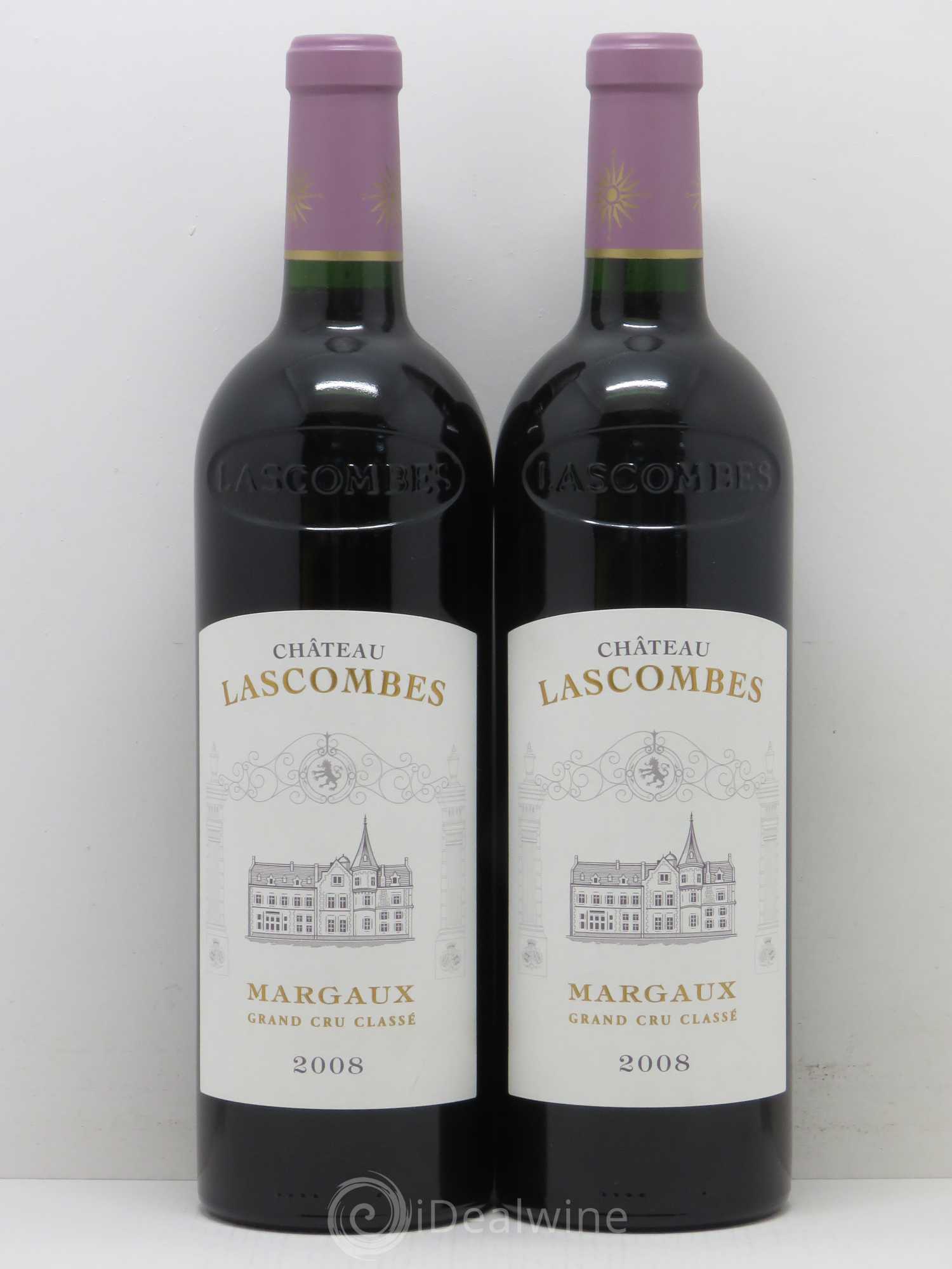 Château Lascombes 2ème Grand Cru Classé 2008 - Lot de 2 bouteilles - 0