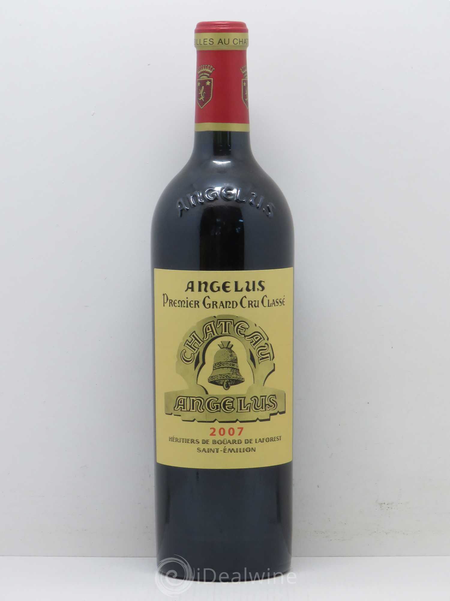 Château Angélus 1er Grand Cru Classé A 2007 - Lot de 1 bouteille - 0