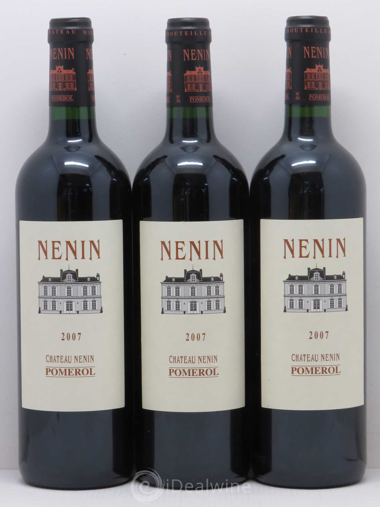 Château Nenin 2007 - Lot de 3 bouteilles - 0