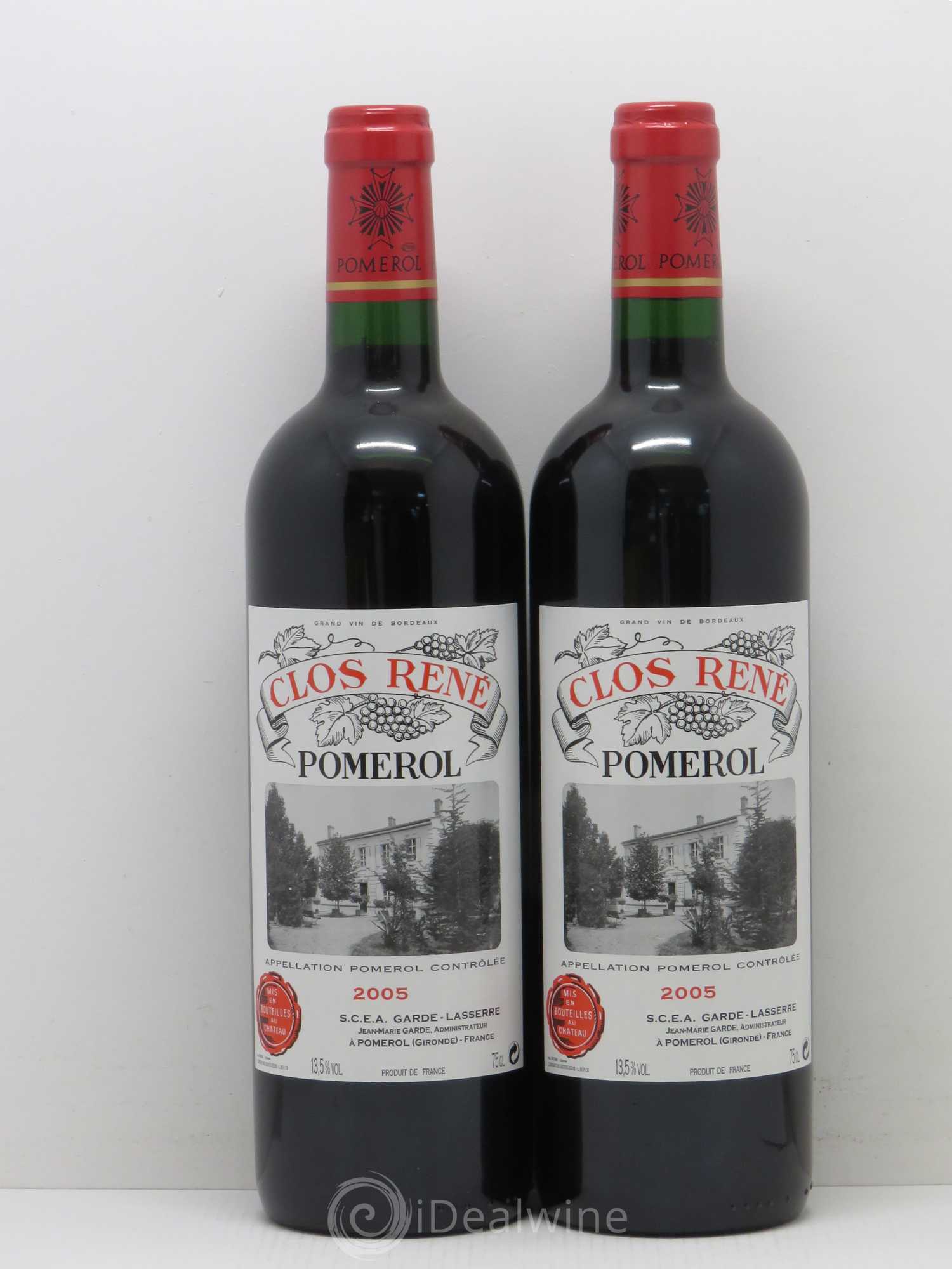 Clos René 2005 - Lot of 2 bottles - 0