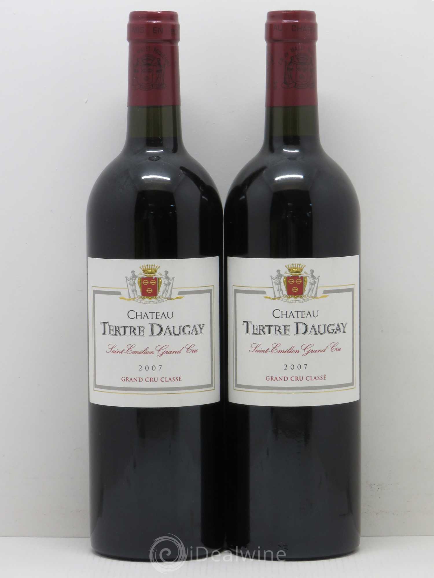Château Tertre Daugay Grand Cru Classé 2007 - Lot de 2 bouteilles - 0