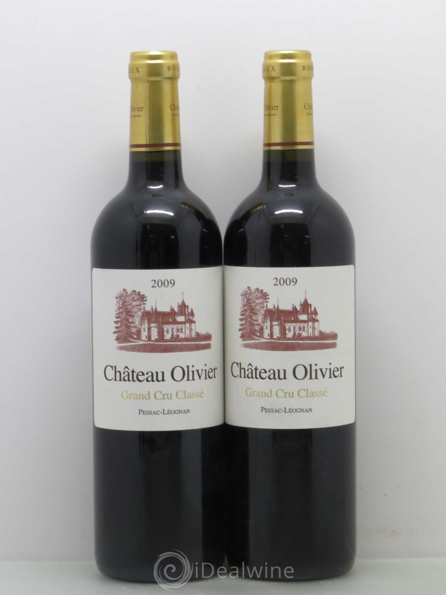 Château Olivier Cru Classé de Graves 2009 - Lot de 2 bouteilles - 0