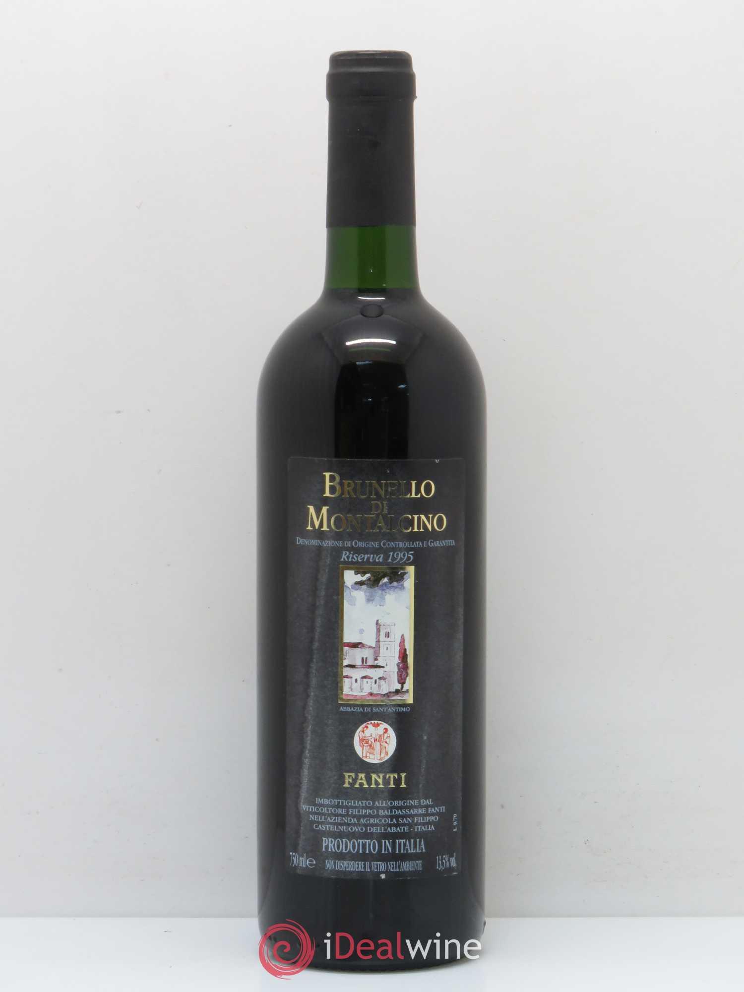 Brunello di Montalcino Fanti Riserva 1995 - Lot de 1 bouteille - 0