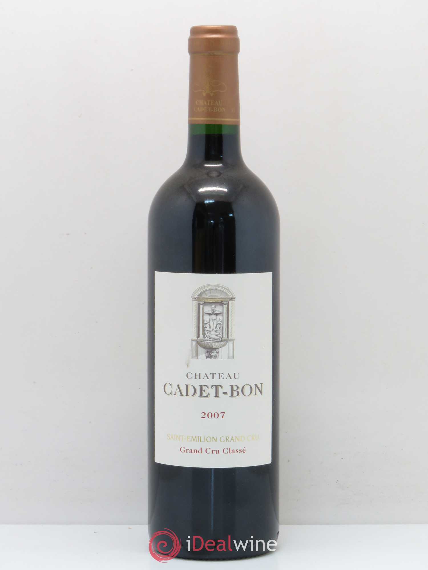 Château Cadet Bon Grand Cru Classé (sans prix de réserve) 2007 - Lot de 1 bouteille - 0