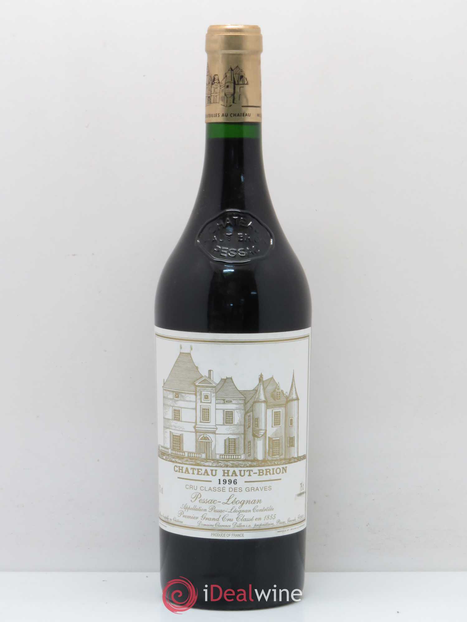 Château Haut Brion 1er Grand Cru Classé 1996 - Lot de 1 bouteille - 0