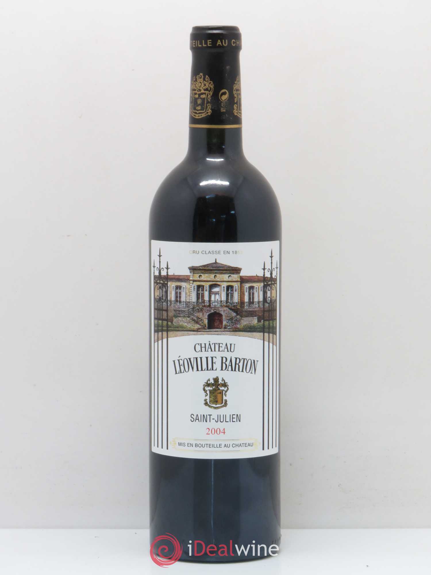 Château Léoville Barton 2ème Grand Cru Classé 2004 - Lot de 1 bouteille - 0
