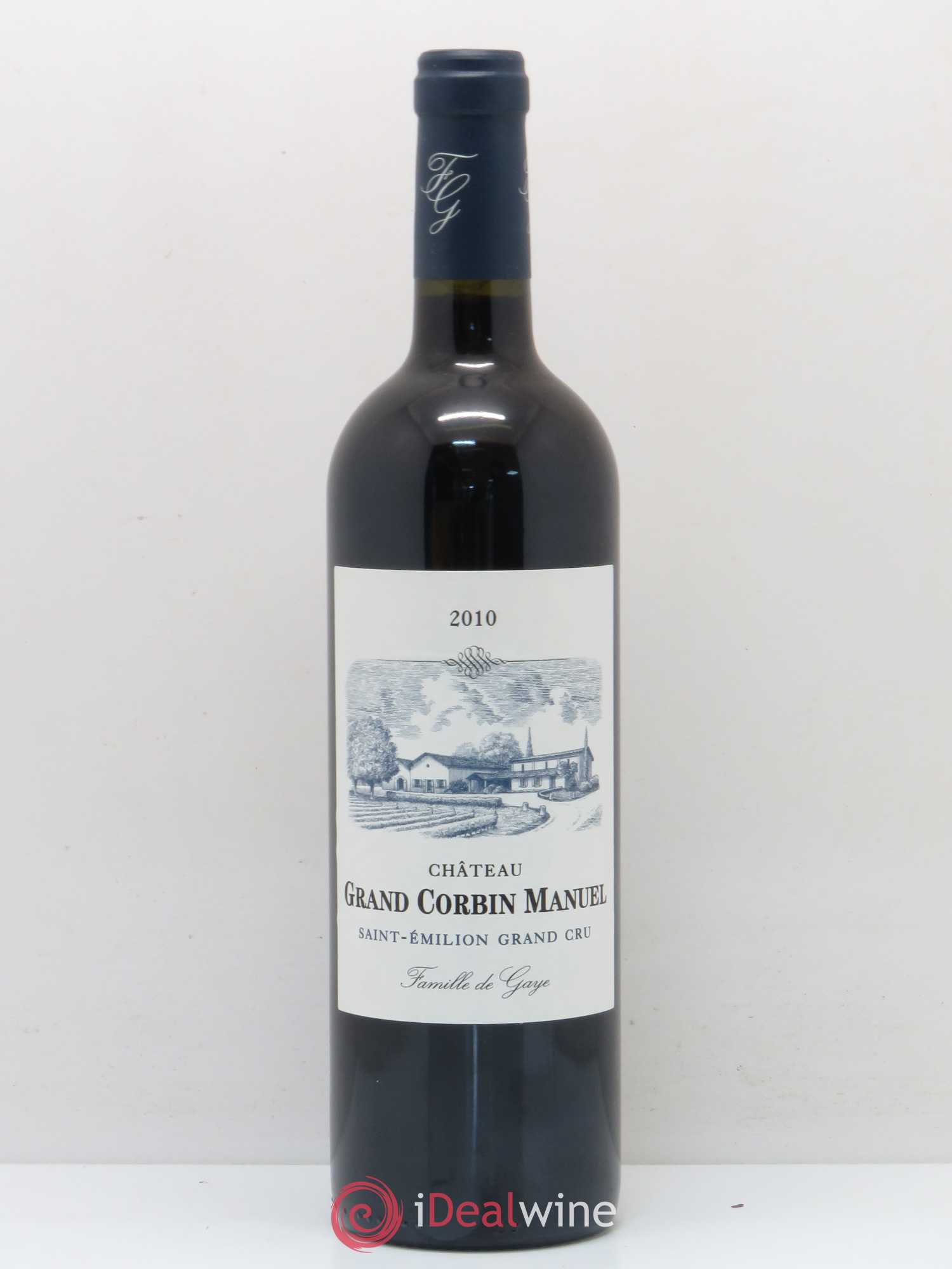 Château Grand Corbin Manuel (sans prix de réserve) 2010 - Lot de 1 bouteille - 0
