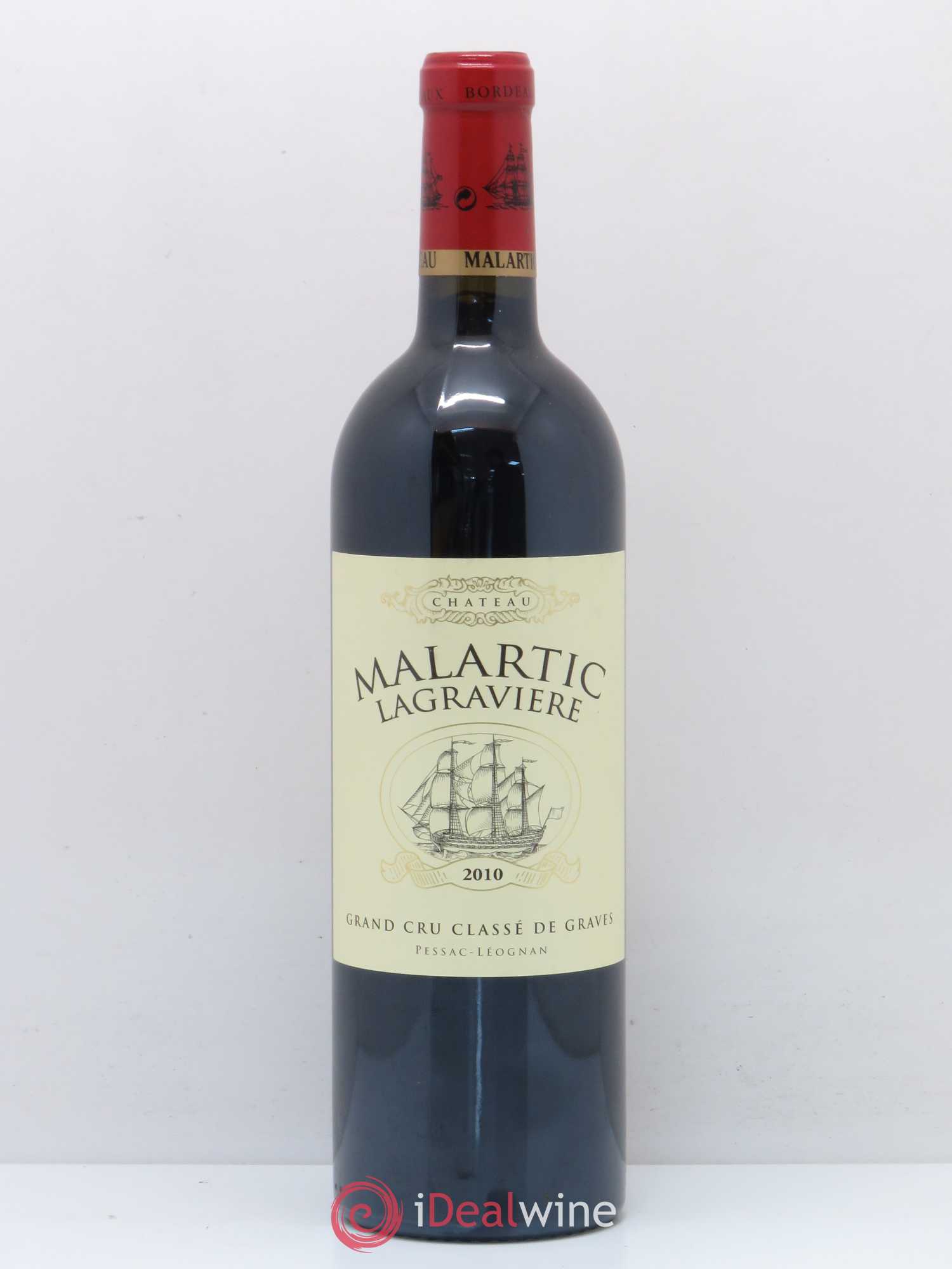 Château Malartic-Lagravière Cru Classé de Graves 2010 - Lot de 1 bouteille - 0