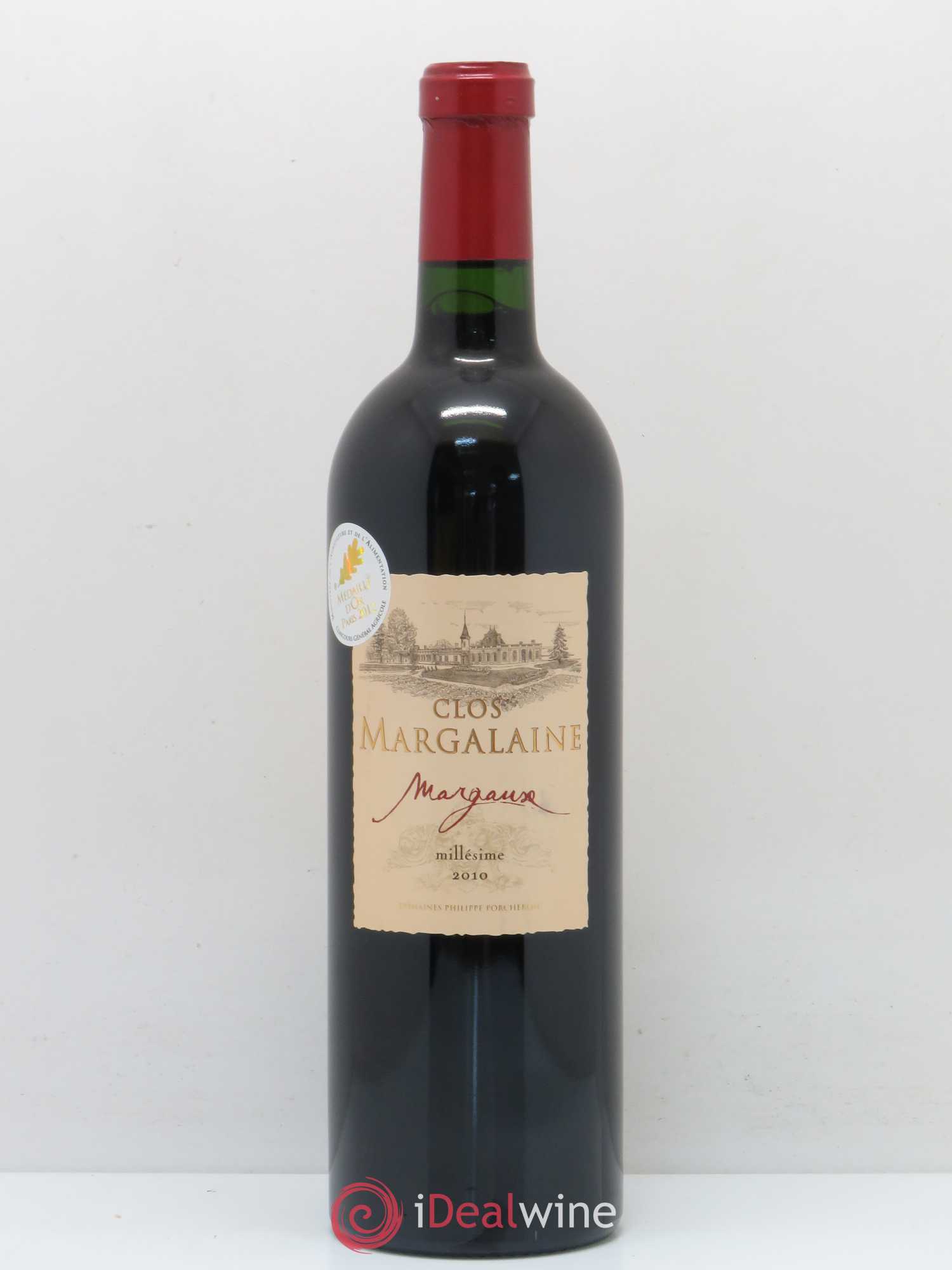 Bordeaux Clos Margalaine - Margaux 2010 - Posten von 1 Flasche - 0