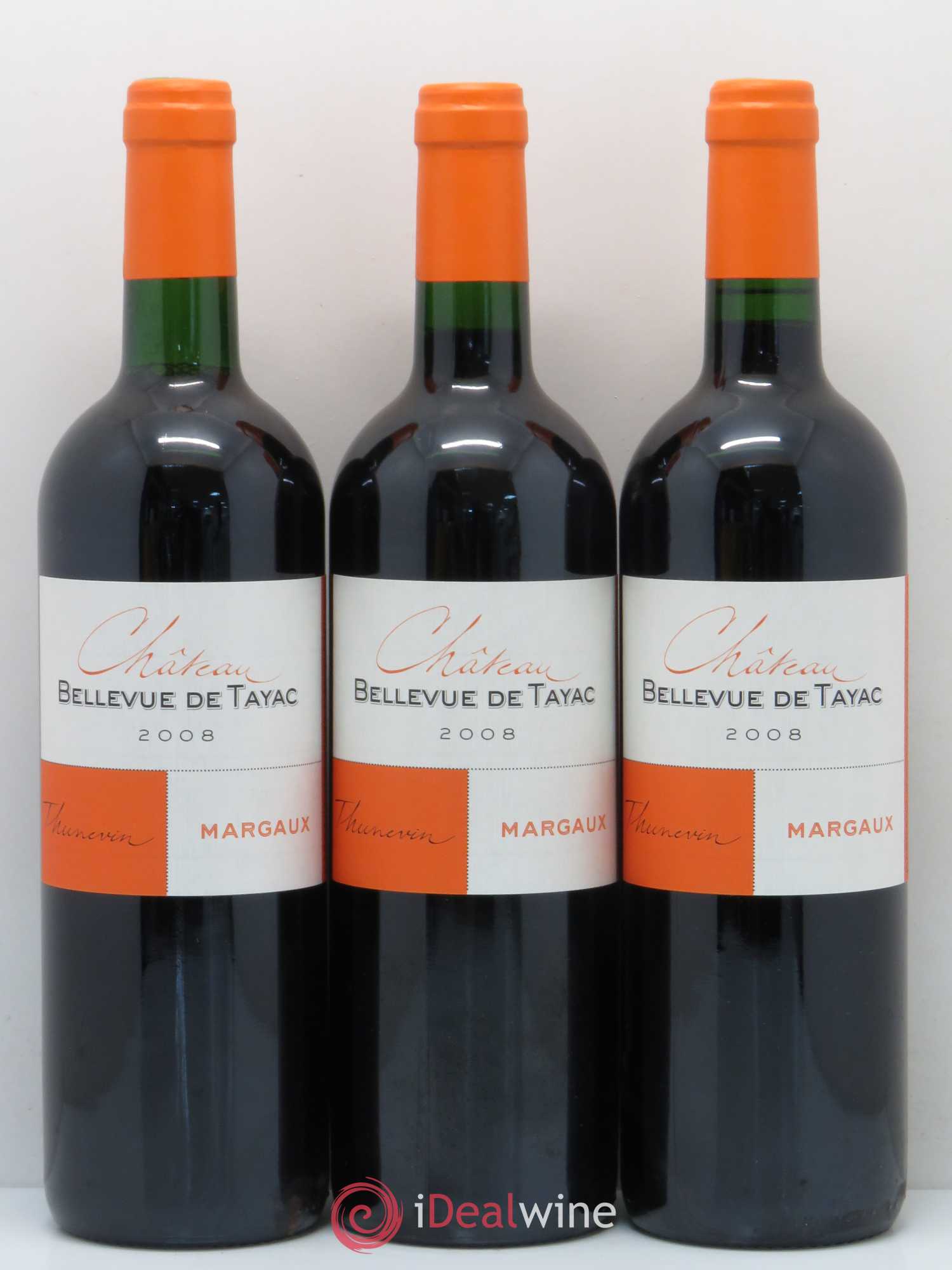Château Bellevue de Tayac (sans prix de réserve) 2008 - Lot de 3 bouteilles - 0