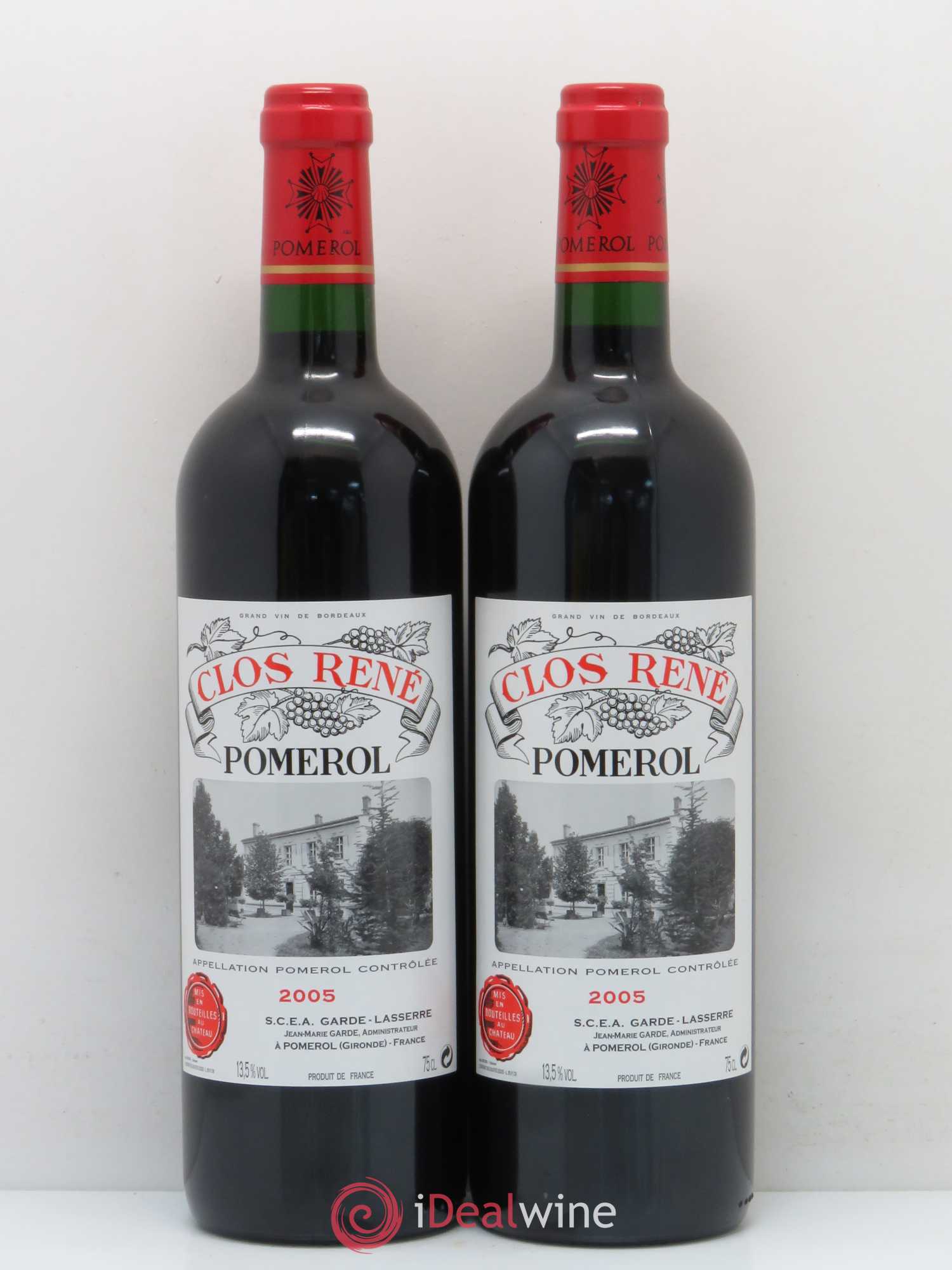 Clos René 2005 - Lot of 2 bottles - 0