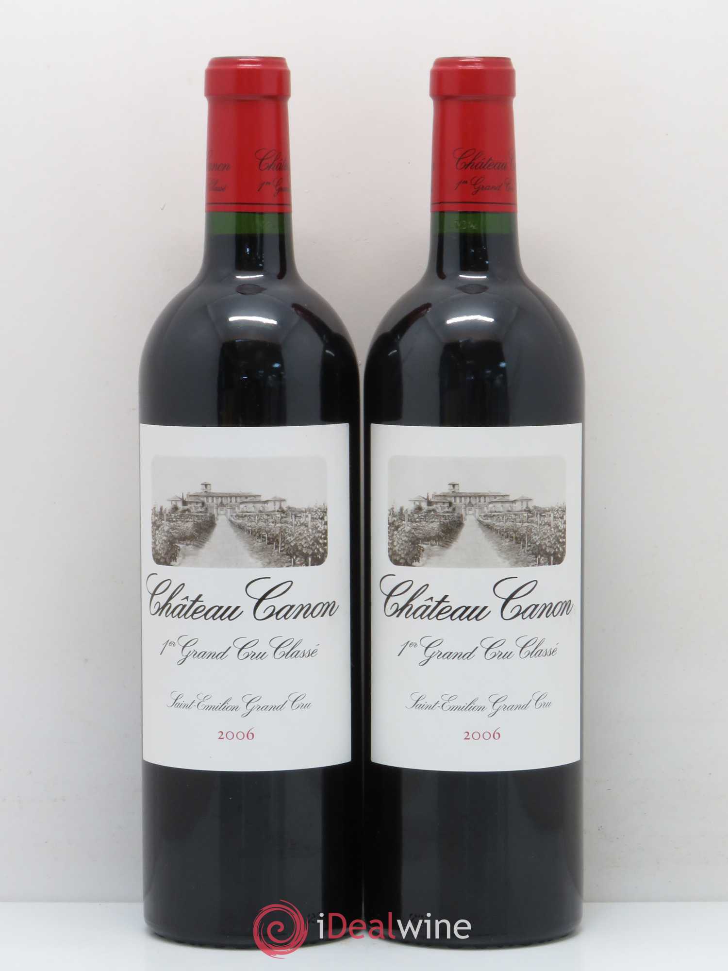 Château Canon 1er Grand Cru Classé B 2006 - Lot de 2 bouteilles - 0