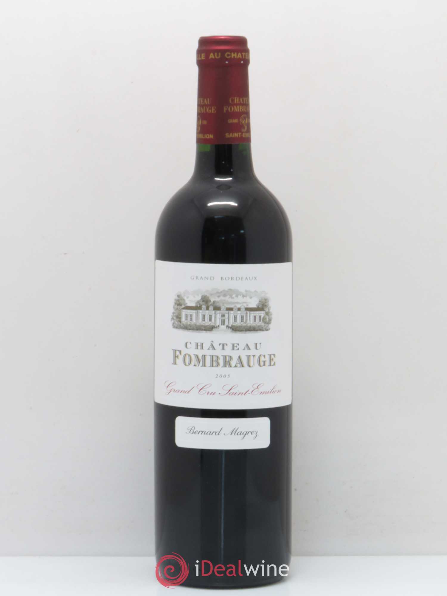 Château Fombrauge Grand Cru Classé 2005 - Lot de 1 bouteille - 0
