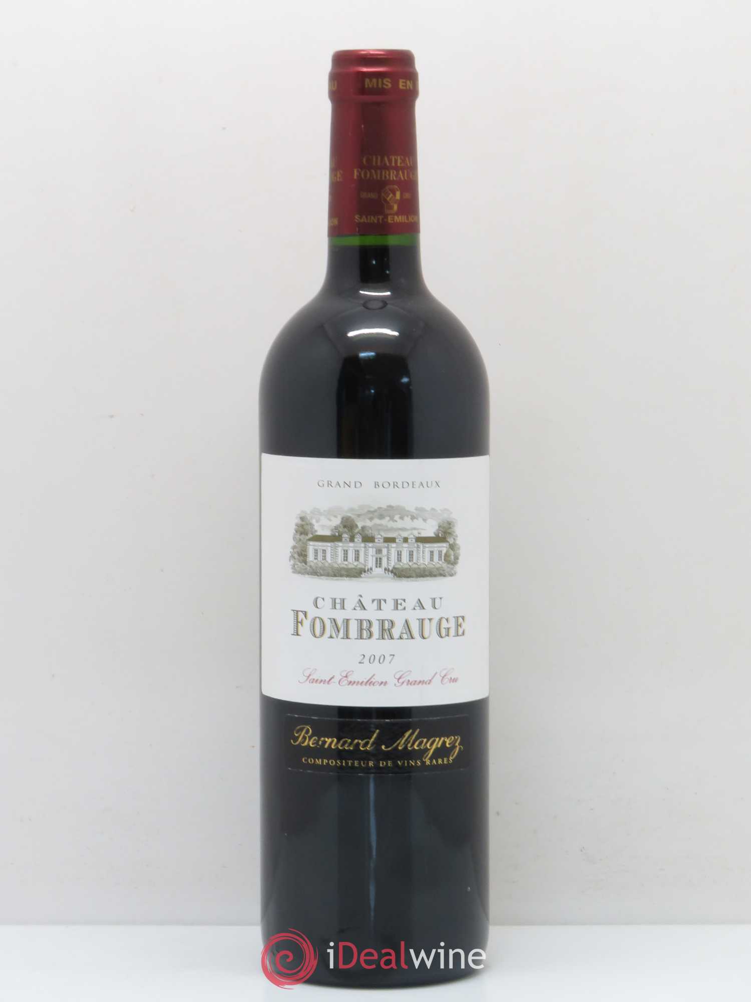 Château Fombrauge Grand Cru Classé 2007 - Lot de 1 bouteille - 0