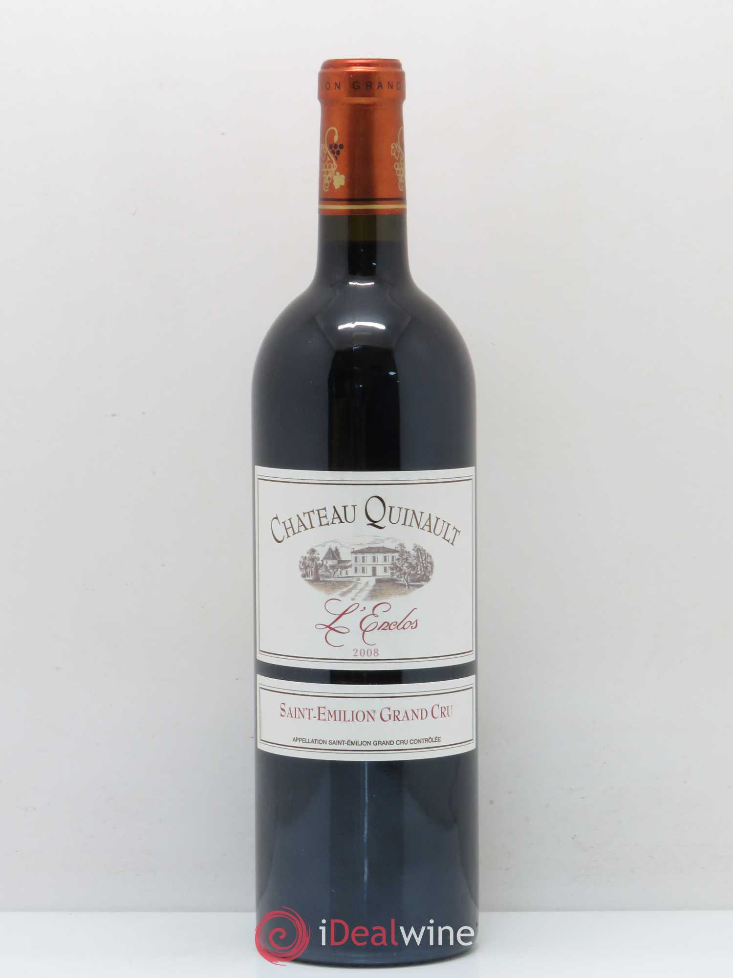 Château Quinault L'Enclos 2008 - Lot de 1 bouteille - 0