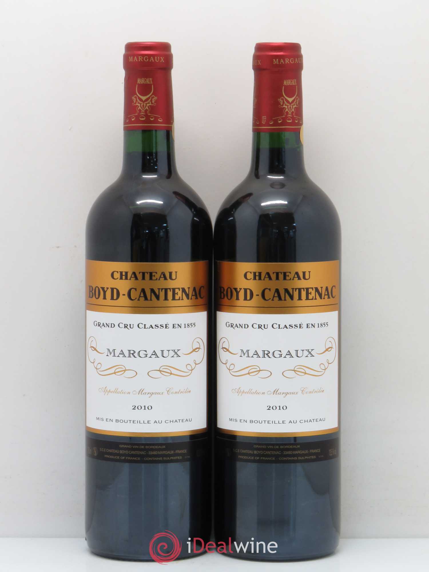 Château Boyd Cantenac 3ème Grand Cru Classé 2010 - Lot de 2 bouteilles - 0